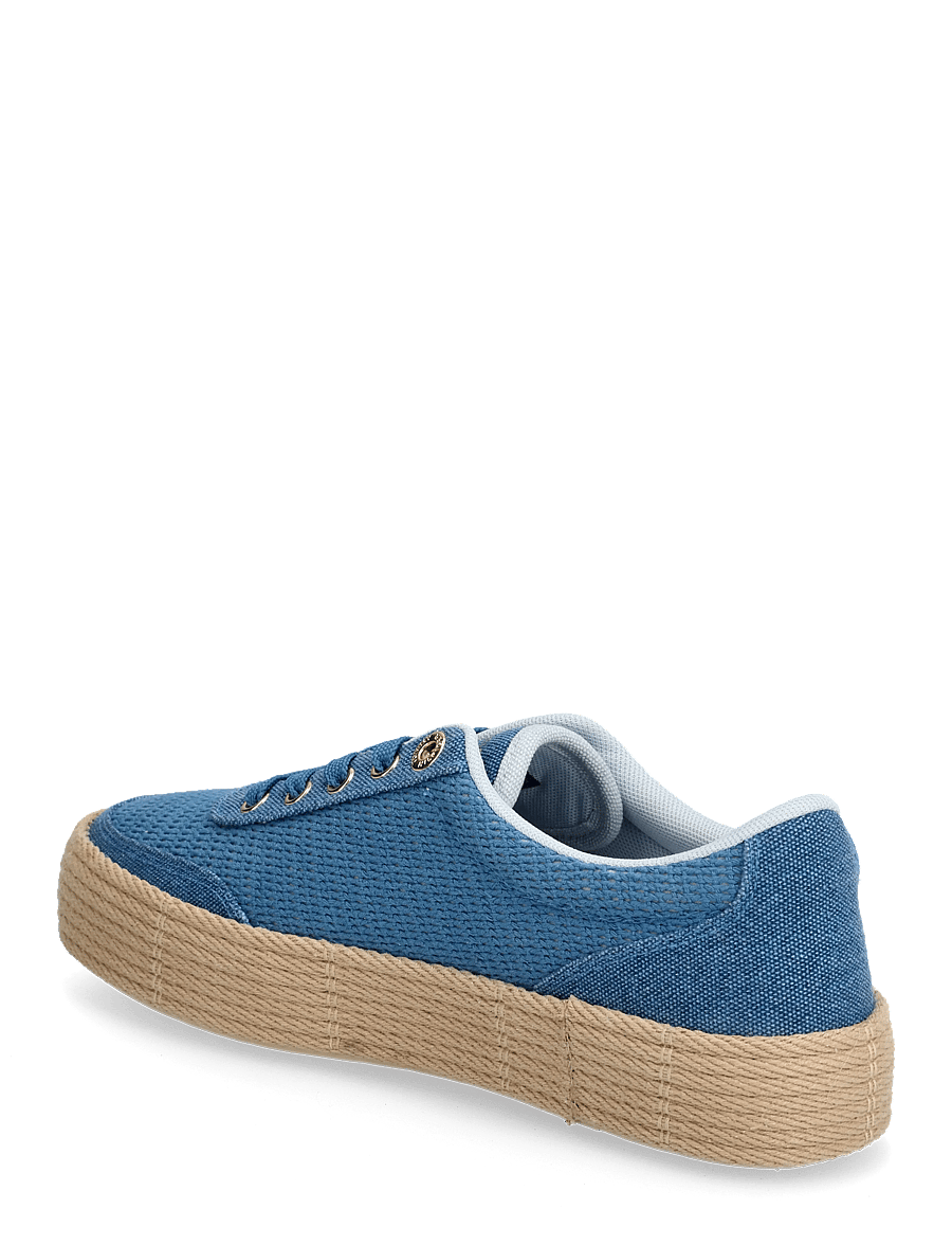 Tommy Hilfiger - TH FOXING PLATFORM ROPE - konfirmation - cobalt steel breezy blue - 2