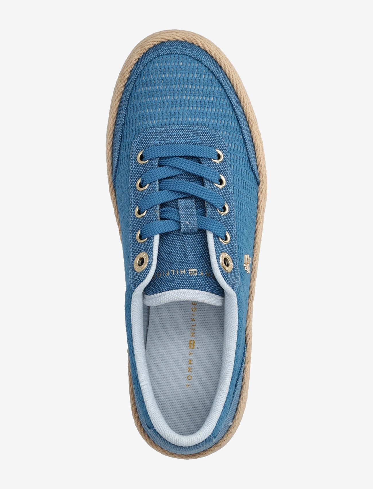 Tommy Hilfiger - TH FOXING PLATFORM ROPE - konfirmationstøj - cobalt steel breezy blue - 3