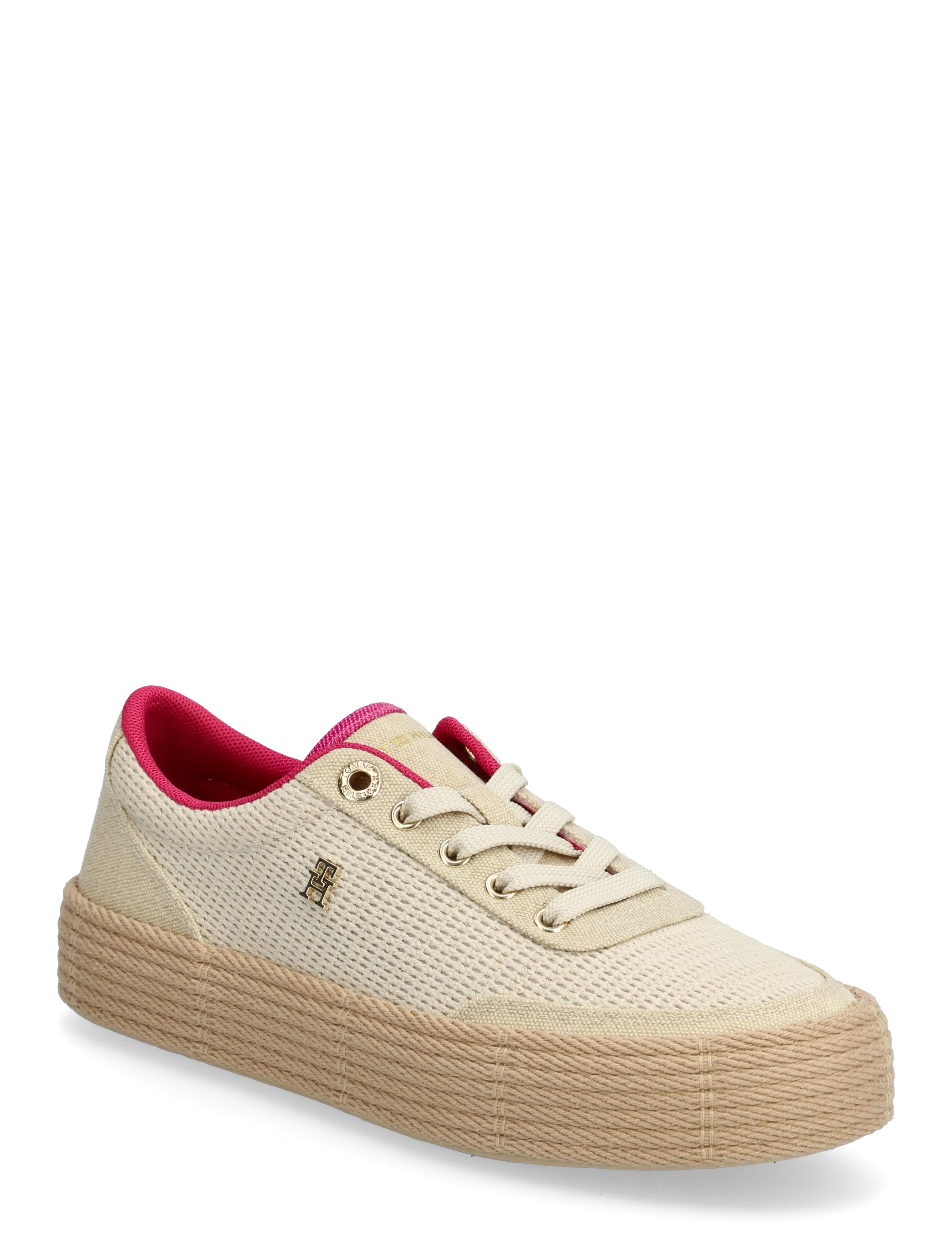Tommy Hilfiger Th Foxing Platform Rope, 41, Sneakers, Beige - Low-top Frauen