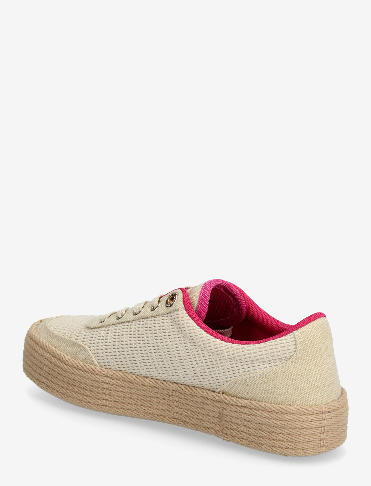 Tommy Hilfiger - TH FOXING PLATFORM ROPE - konfirmationstøj - classic beige fuchsia - 2