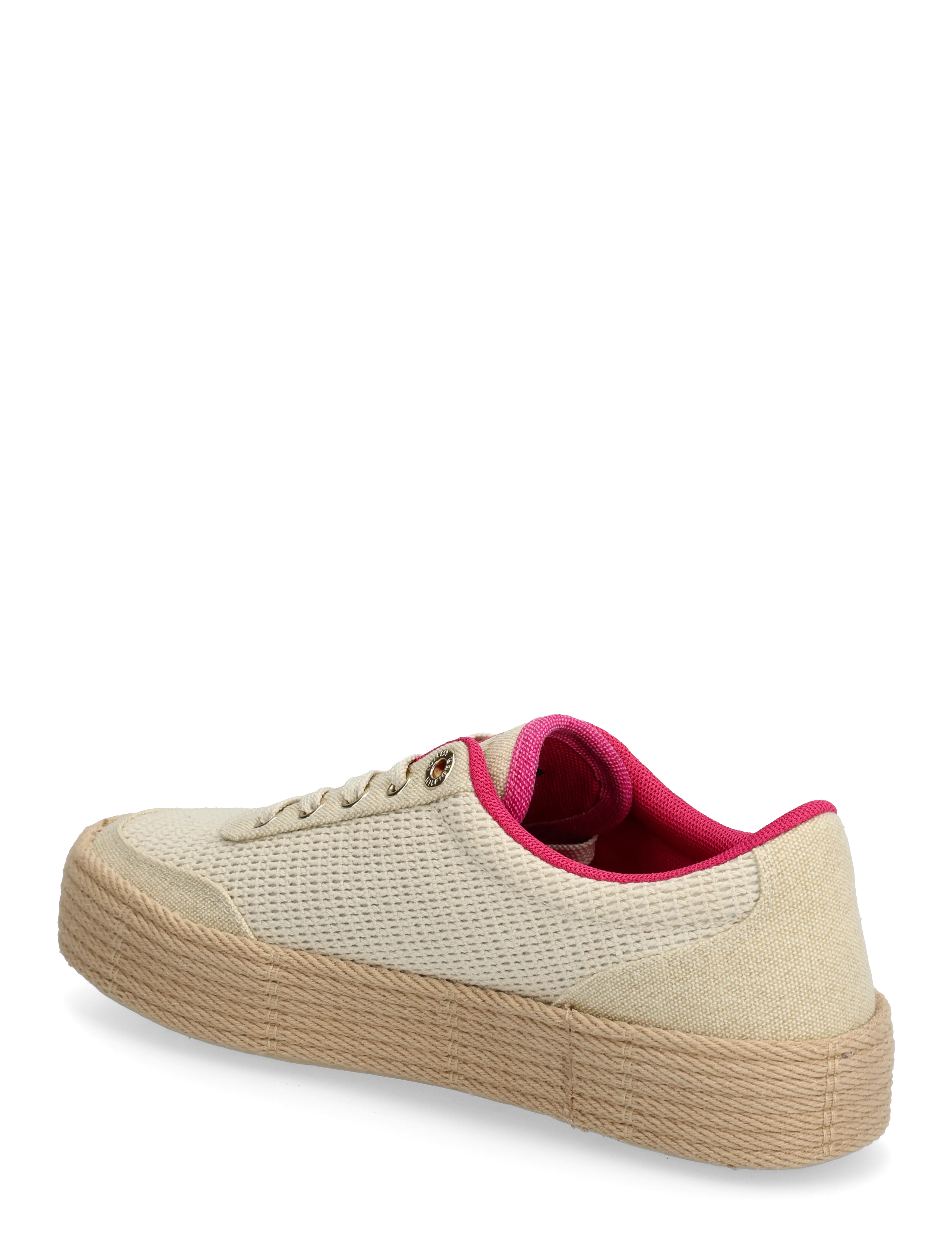 Tommy Hilfiger - TH FOXING PLATFORM ROPE - confirmation - classic beige fuchsia - 2