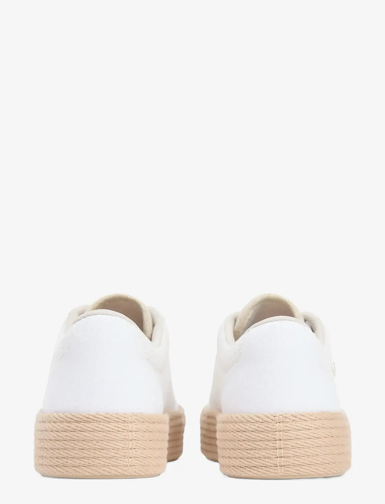 Tommy Hilfiger - TH FOXING PLATFORM ROPE - konfirmationstøj - white classic khaki - 2