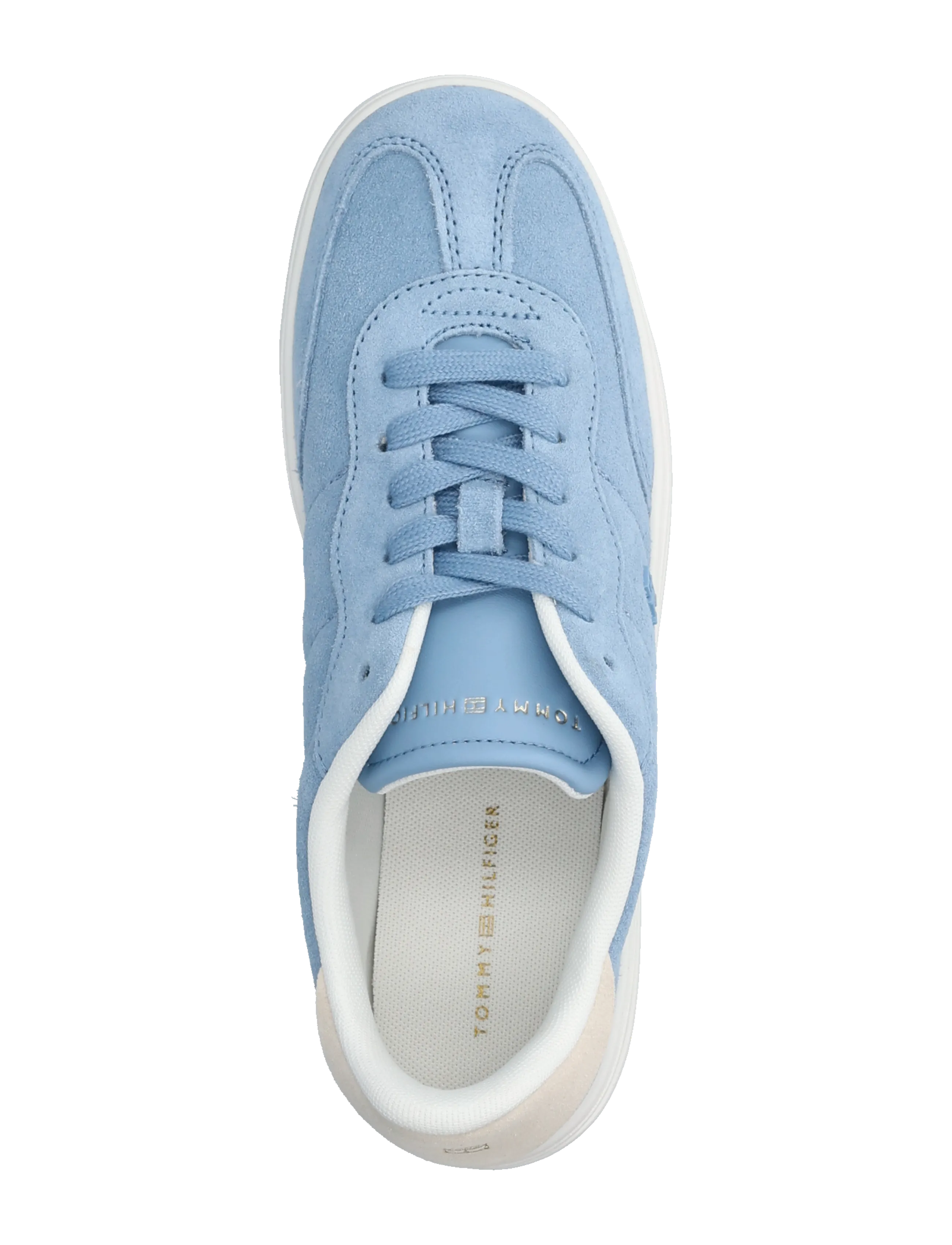Tommy Hilfiger - TH HERITAGE MONOGRAM SNEAKER - niedrige sneaker - faded light blue - 3