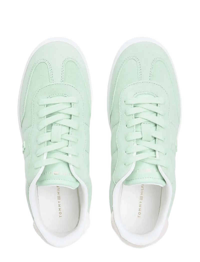 Tommy Hilfiger - TH HERITAGE MONOGRAM SNEAKER - niedrige sneakers - gentle jade - 4