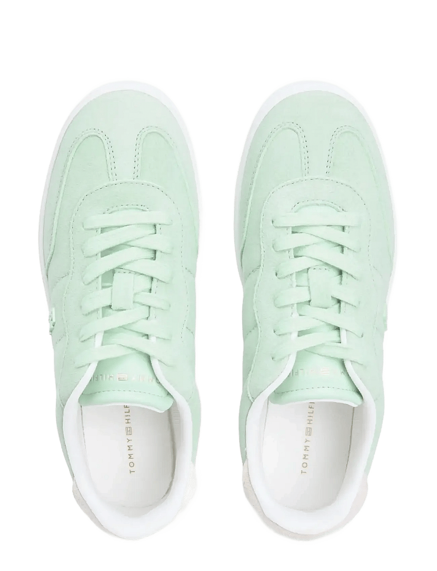 Tommy Hilfiger - TH HERITAGE MONOGRAM SNEAKER - low top sneakers - gentle jade - 4