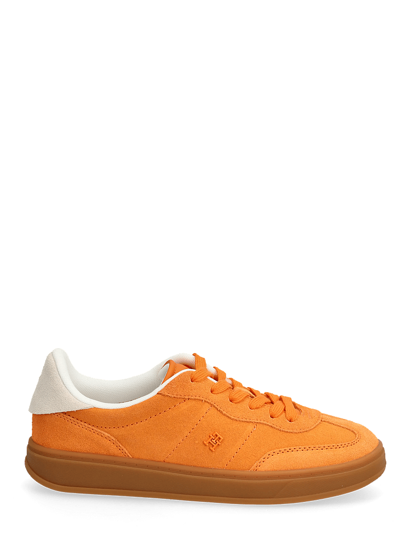 Tommy Hilfiger - TH HERITAGE MONOGRAM SNEAKER - lave sneakers - orange thunder - 1
