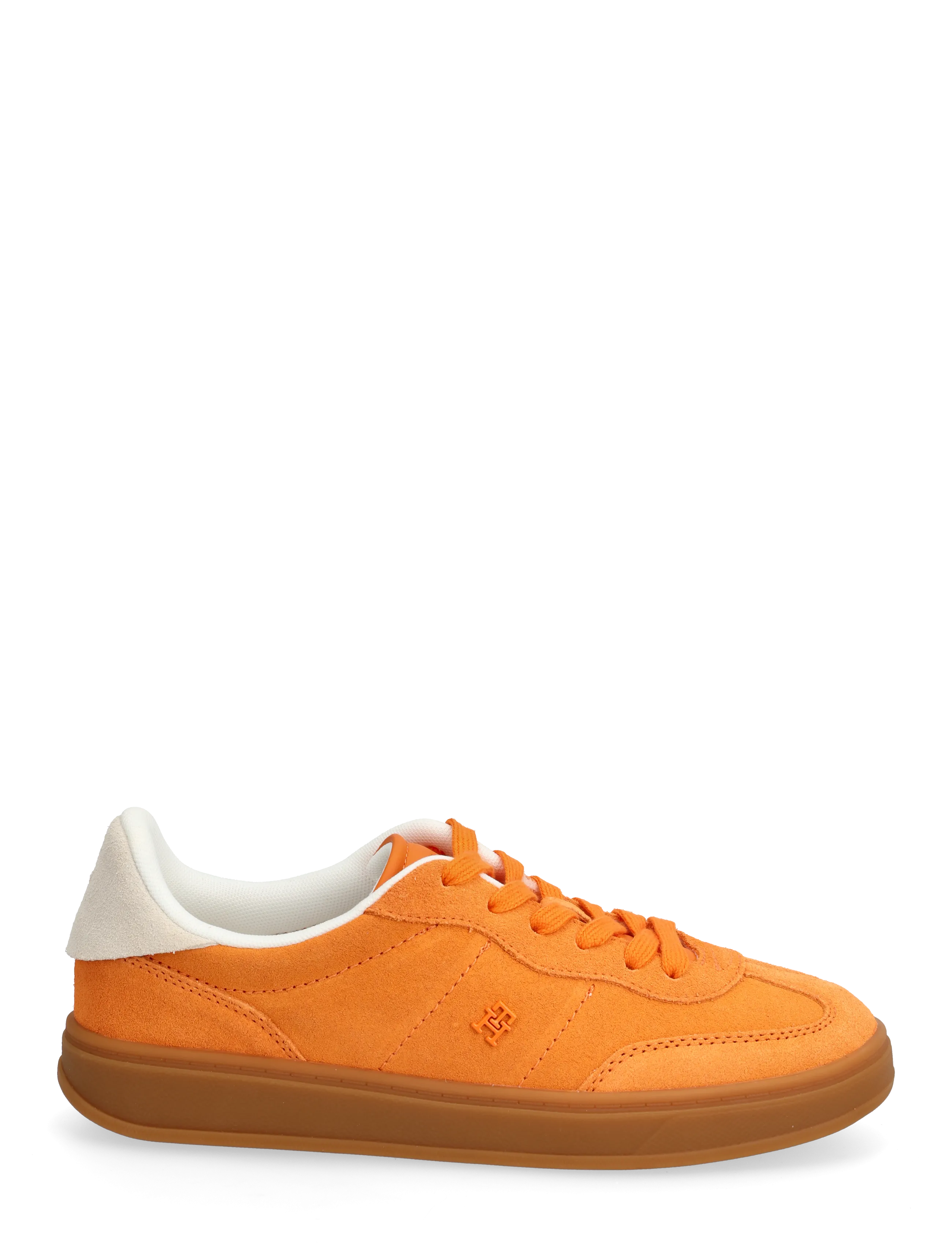 Tommy Hilfiger - TH HERITAGE MONOGRAM SNEAKER - niedrige sneaker - orange thunder - 1