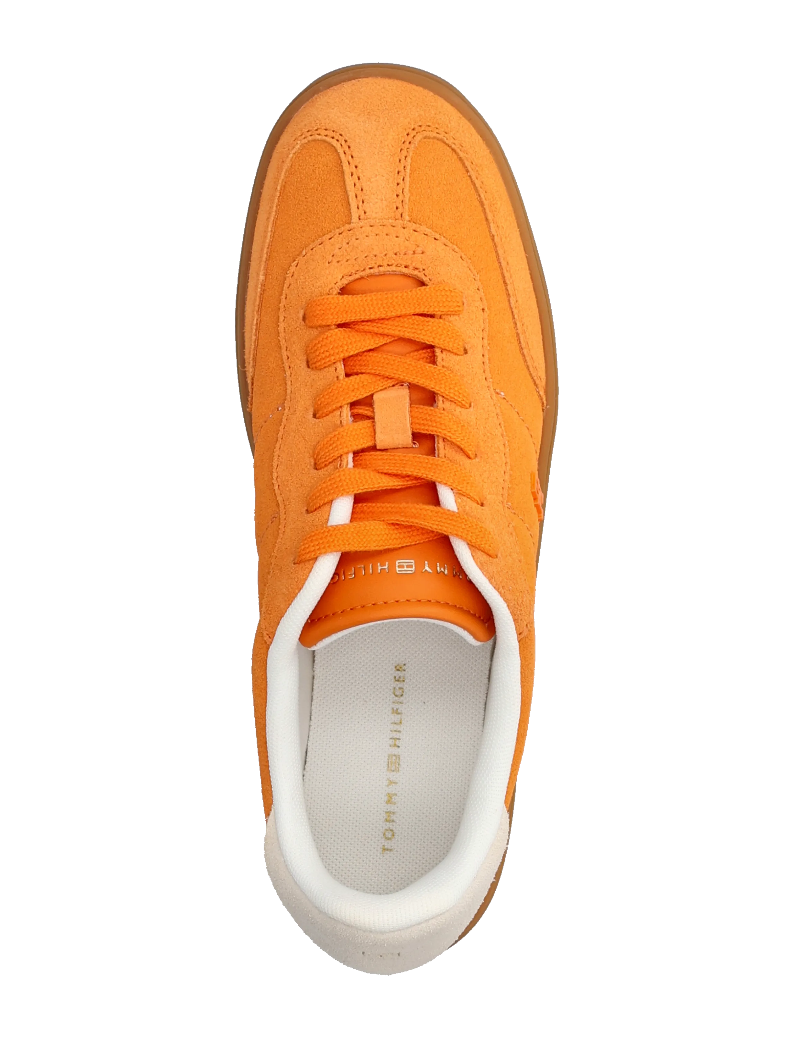 Tommy Hilfiger - TH HERITAGE MONOGRAM SNEAKER - niedrige sneaker - orange thunder - 3