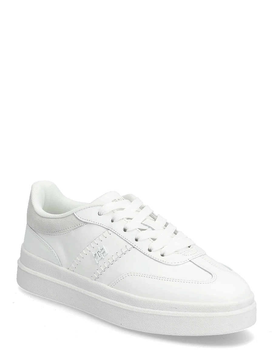 Tommy Hilfiger - TH MODERN COURT LTR SNEAKER - konfirmation - ecru - 0