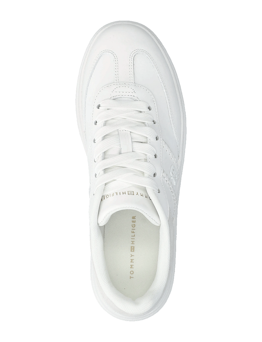 Tommy Hilfiger - TH MODERN COURT LTR SNEAKER - konfirmation - ecru - 3