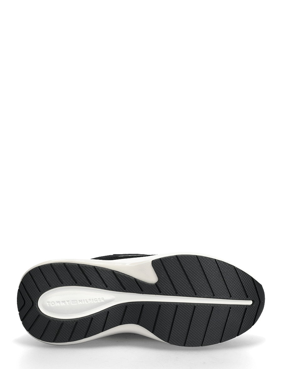 Tommy Hilfiger - TH SPORTY CHIC RUNNER - rippijuhlat - black - 4