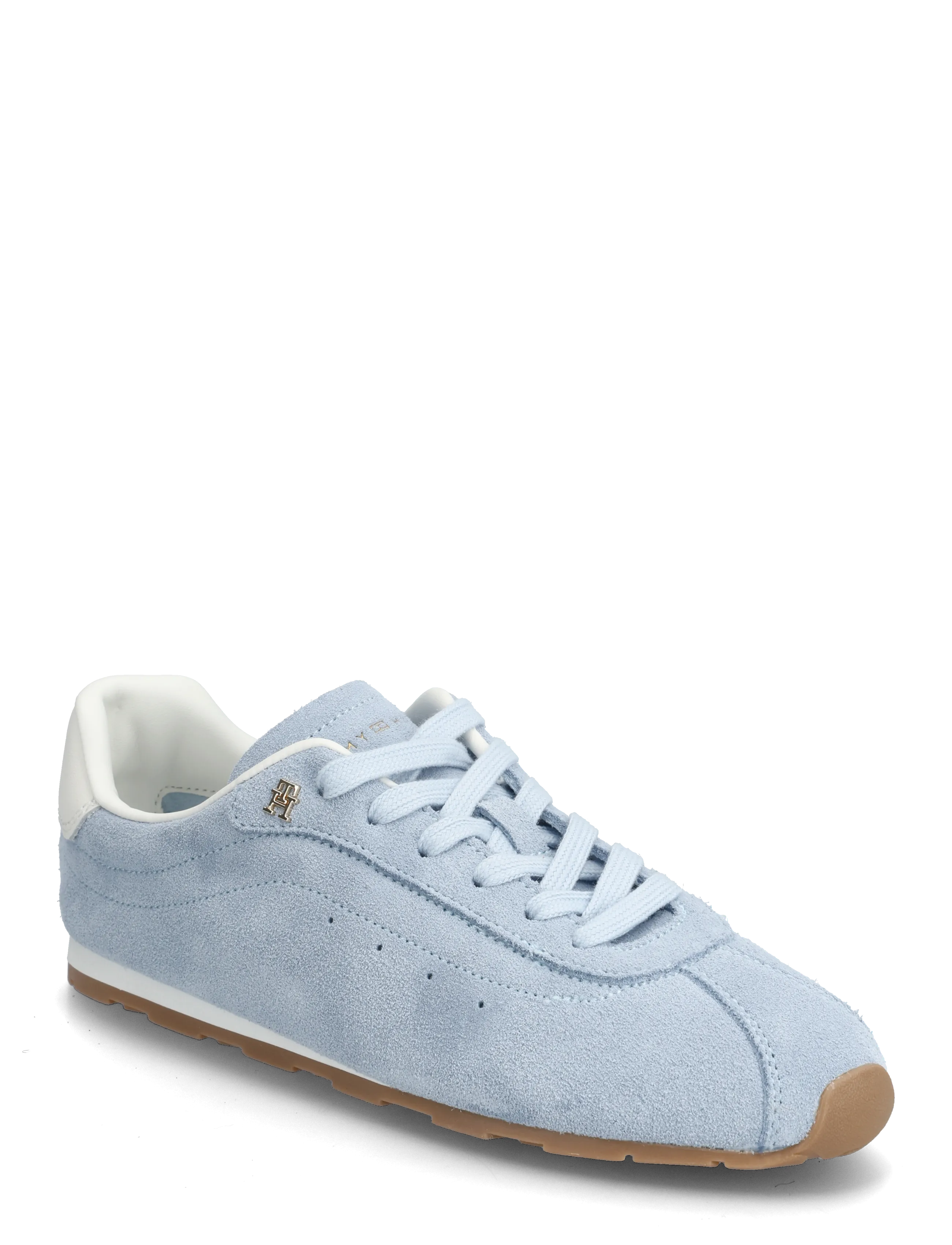 Tommy Hilfiger - TH BELLA LOW RUNNER SUEDE - niedrige sneaker - breezy blue - 0