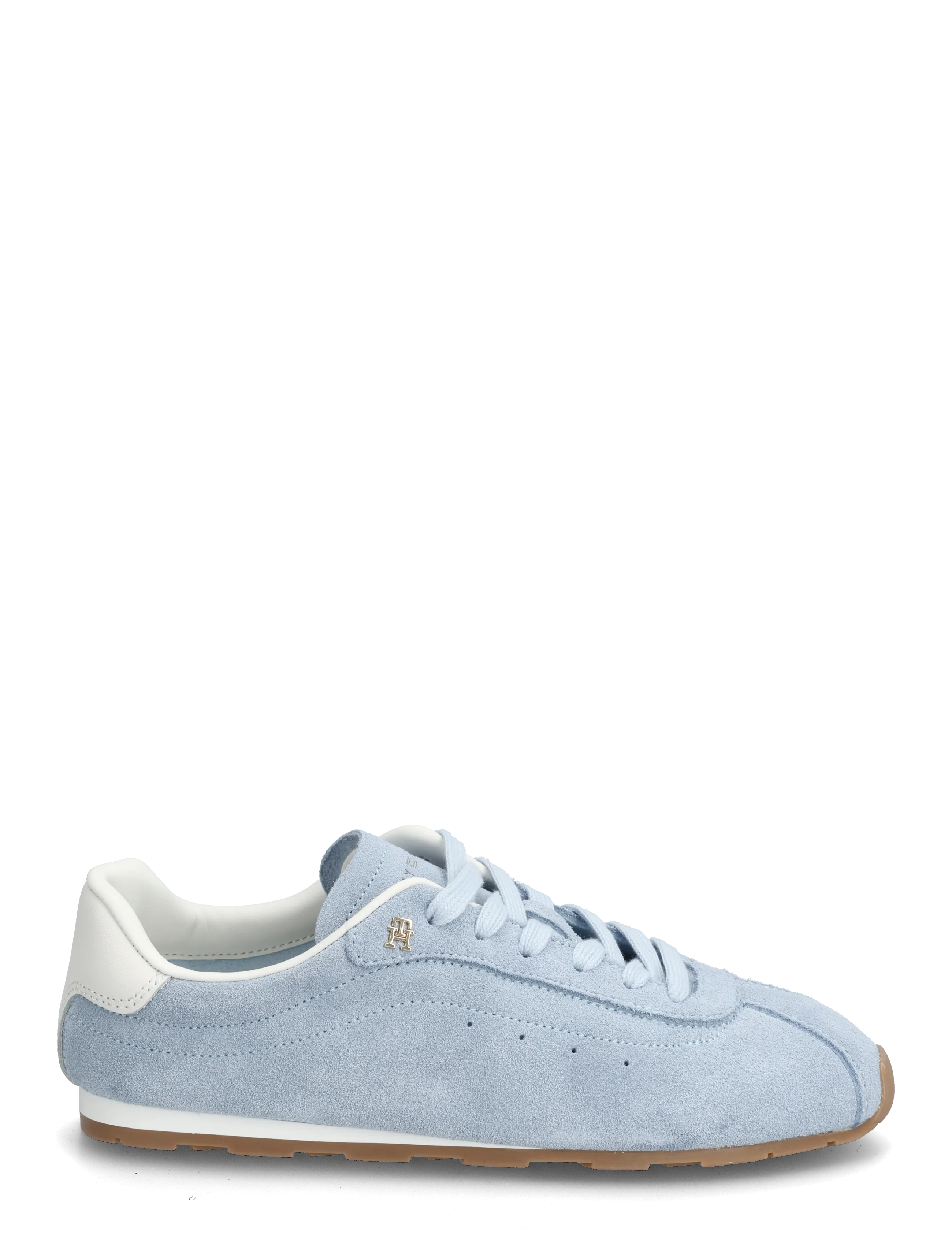 Tommy Hilfiger - TH BELLA LOW RUNNER SUEDE - niedrige sneaker - breezy blue - 1