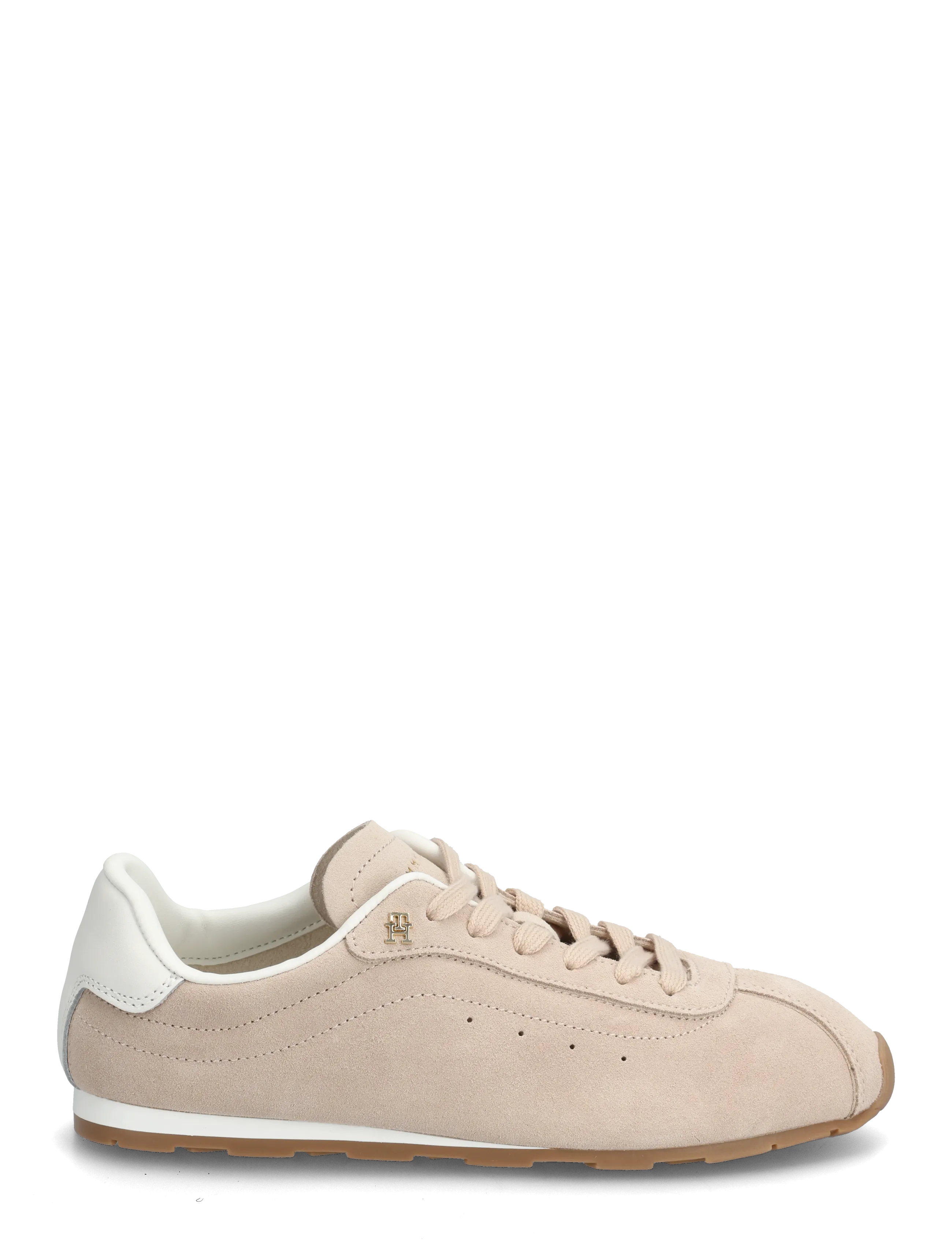 Tommy Hilfiger - TH BELLA LOW RUNNER SUEDE - lágir strigaskór - misty blush - 1