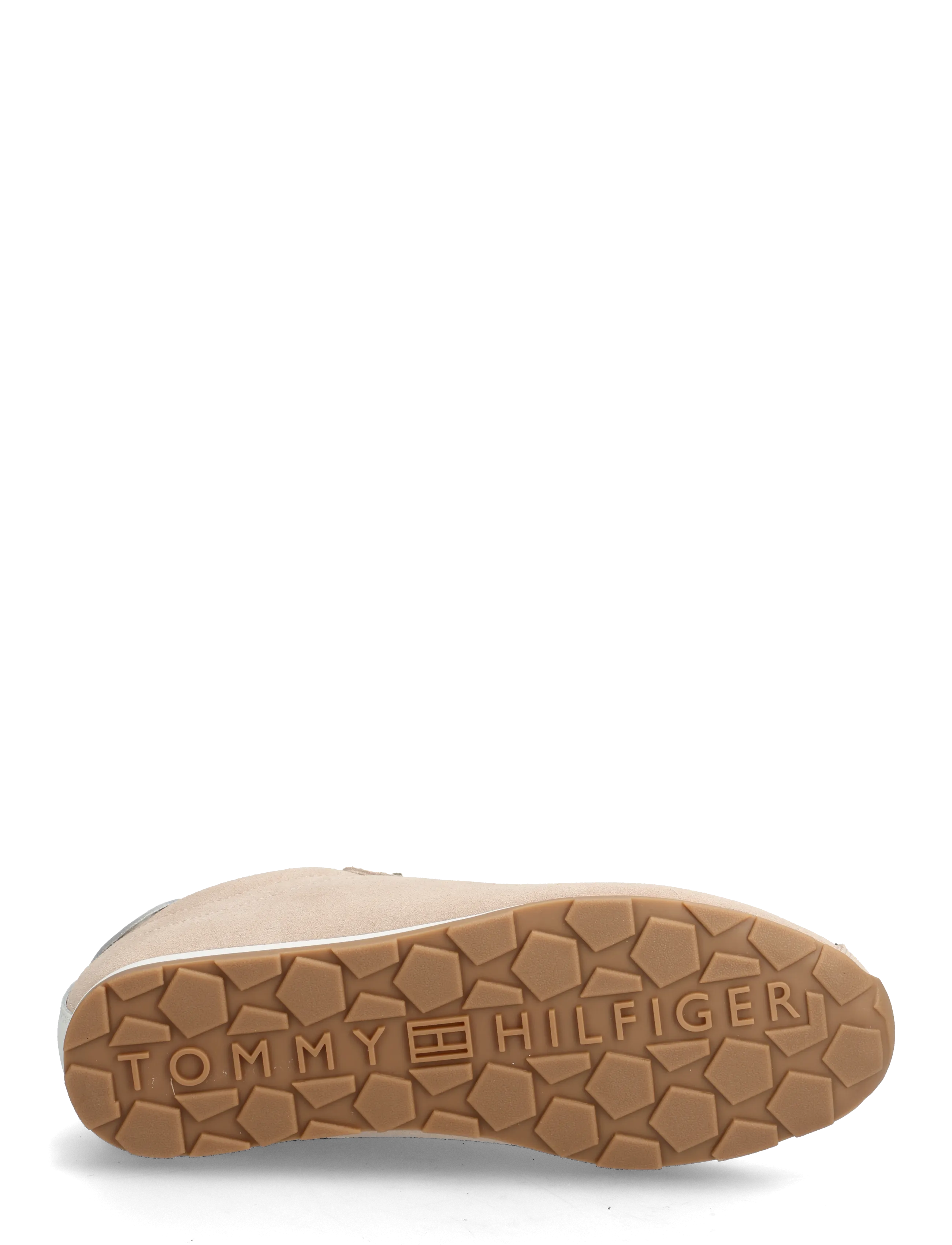 Tommy Hilfiger - TH BELLA LOW RUNNER SUEDE - lágir strigaskór - misty blush - 4