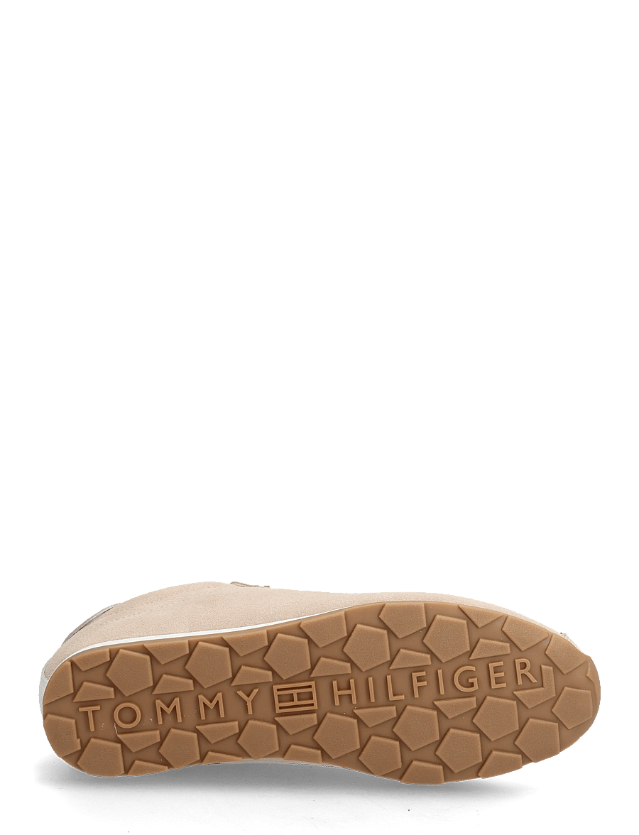 Tommy Hilfiger - TH BELLA LOW RUNNER SUEDE - madala säärega tossud - misty blush - 4