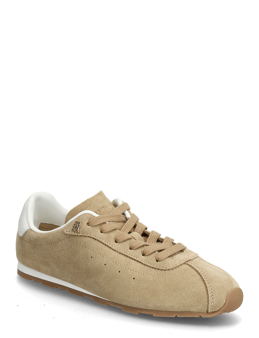 Tommy Hilfiger - TH BELLA LOW RUNNER SUEDE - low tops - safari canvas - 0