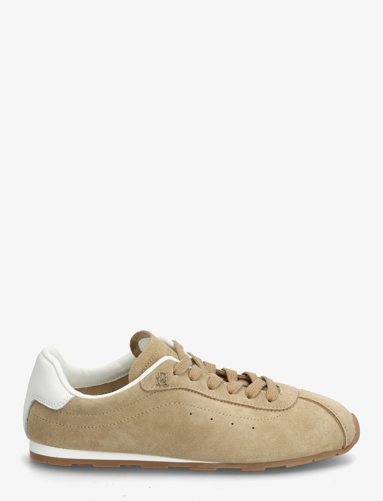 Tommy Hilfiger - TH BELLA LOW RUNNER SUEDE - låga sneakers - safari canvas - 1