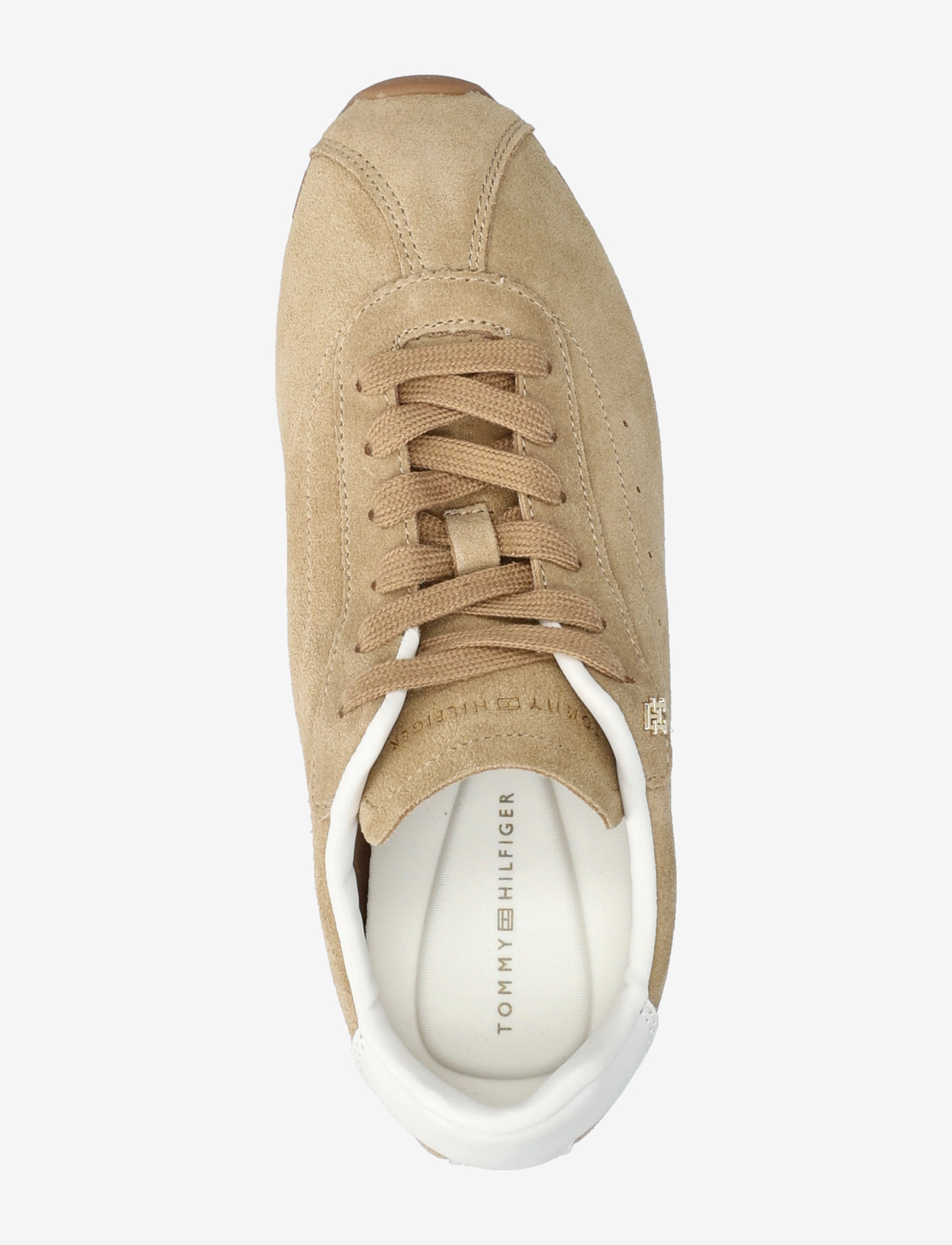 Tommy Hilfiger - TH BELLA LOW RUNNER SUEDE - låga sneakers - safari canvas - 3