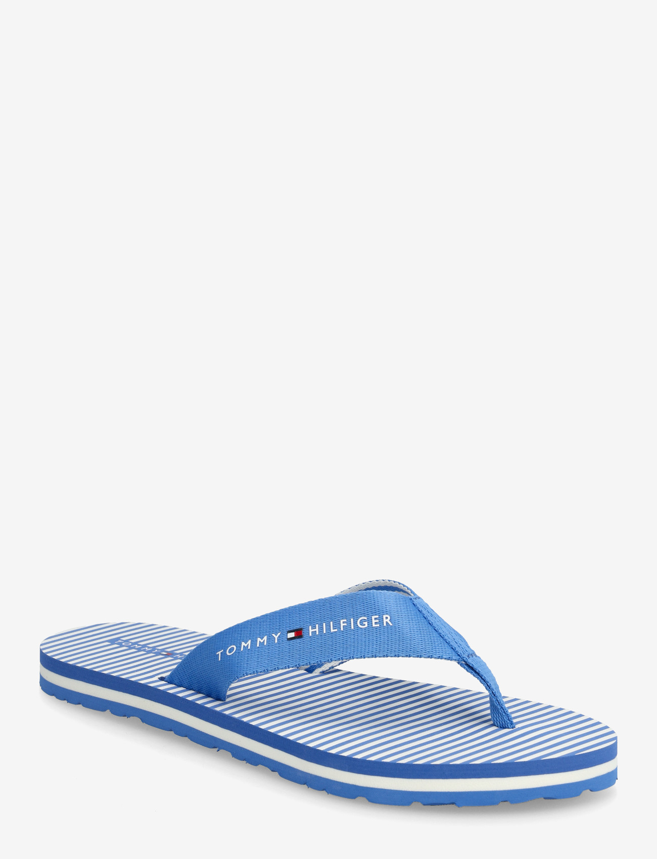 Tommy Hilfiger - TH ITHACA STRIPE SUMMER SANDAL - tongs - blue spell - 0