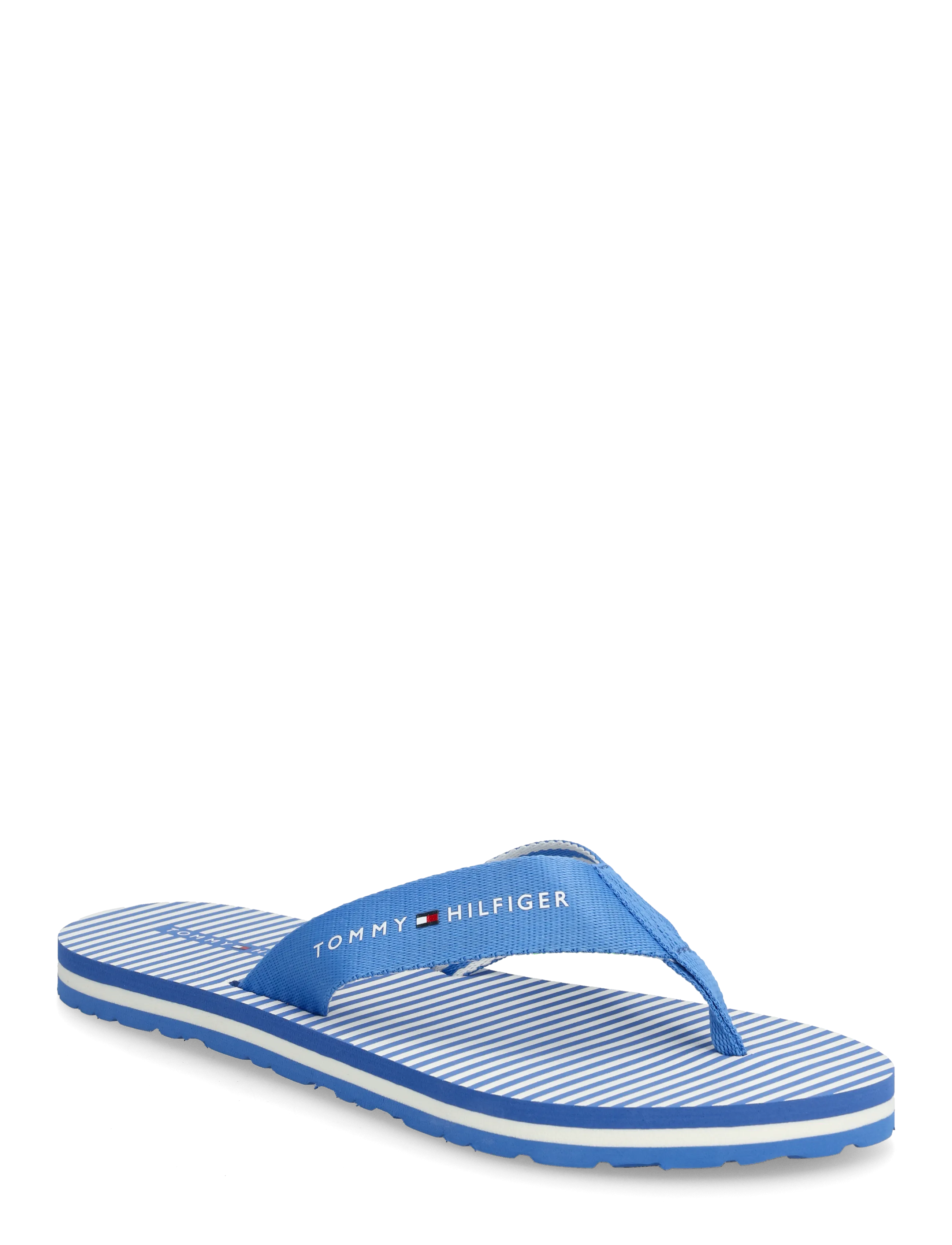 Tommy Hilfiger TH ITHACA STRIPE SUMMER SANDAL - Sandals - BLUE SPELL / blue