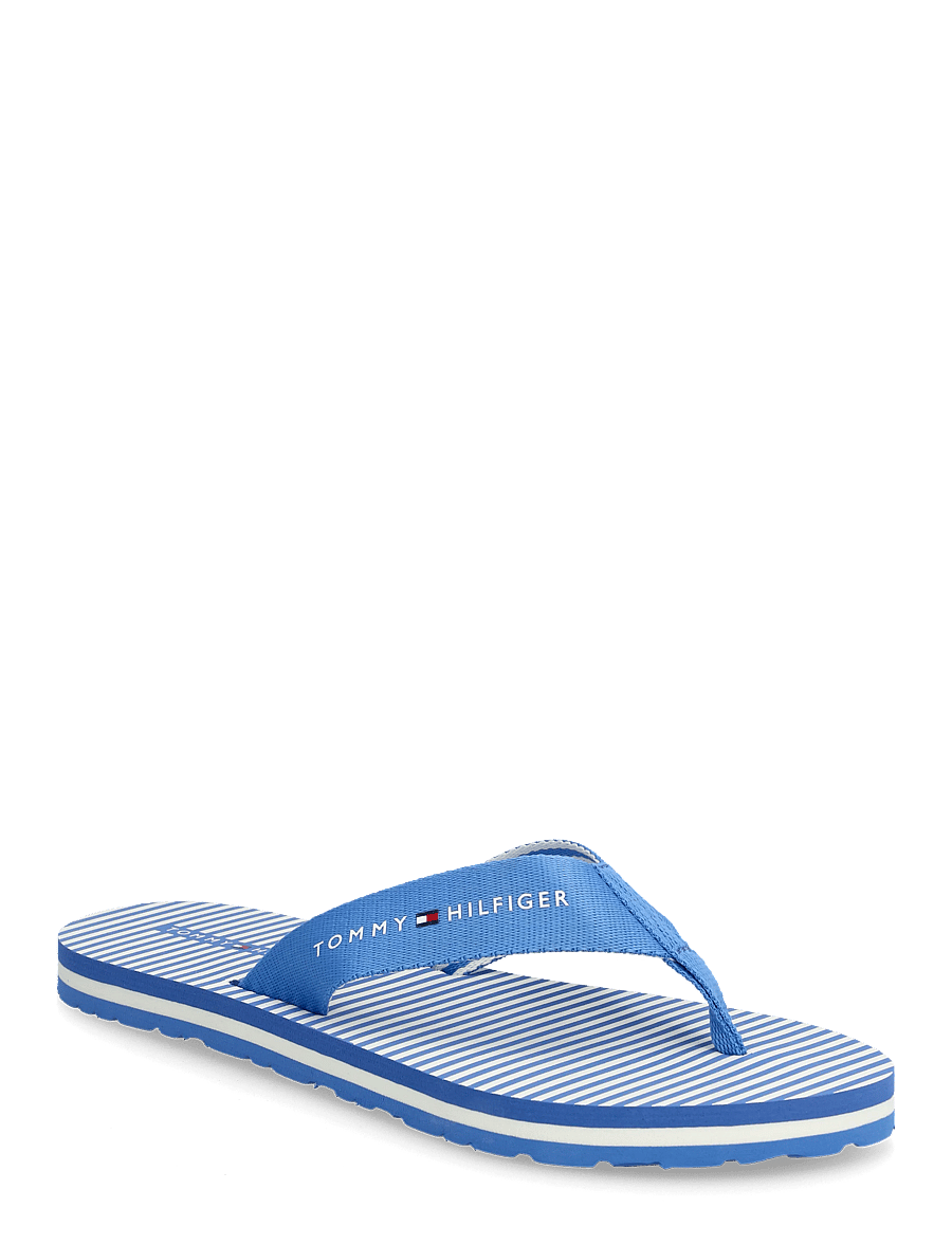 Tommy Hilfiger - TH ITHACA STRIPE SUMMER SANDAL - flip flops - blue spell - 0