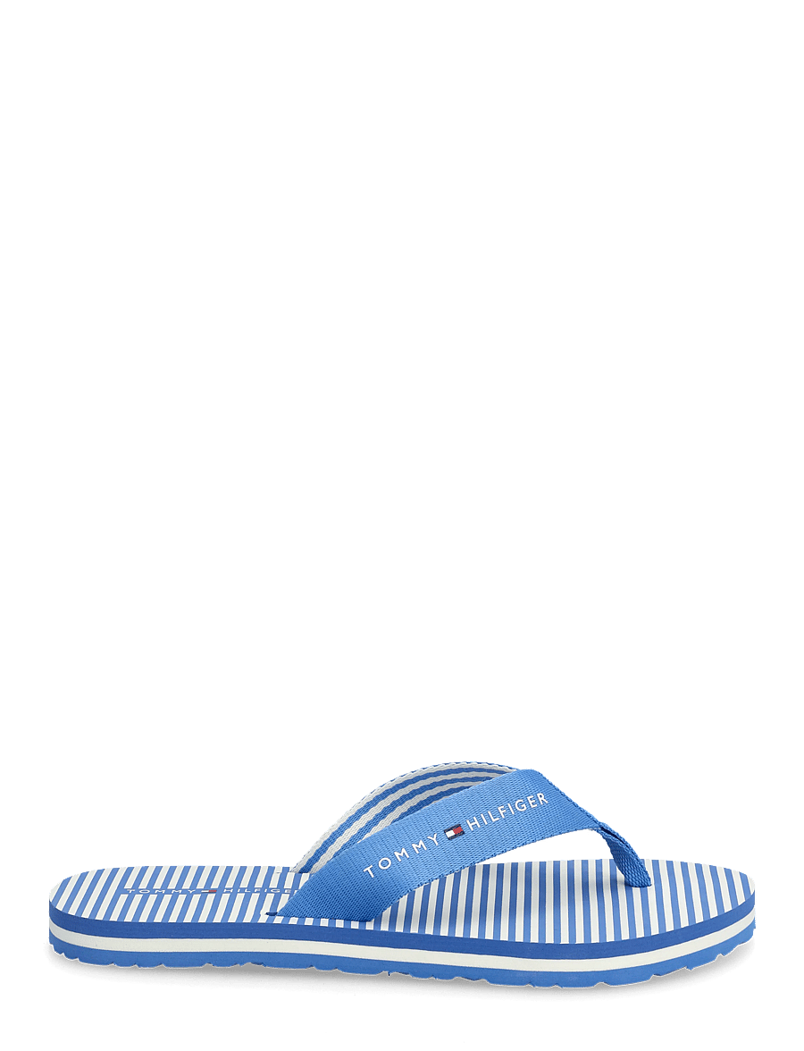 Tommy Hilfiger - TH ITHACA STRIPE SUMMER SANDAL - flip flops - blue spell - 1