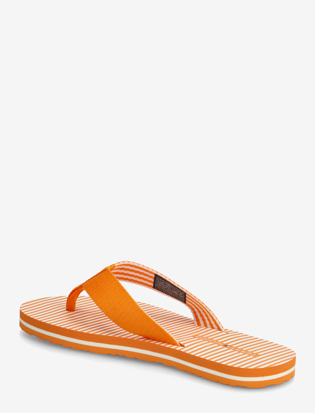 Tommy Hilfiger - TH ITHACA STRIPE SUMMER SANDAL - klipklapper - orange hype - 2