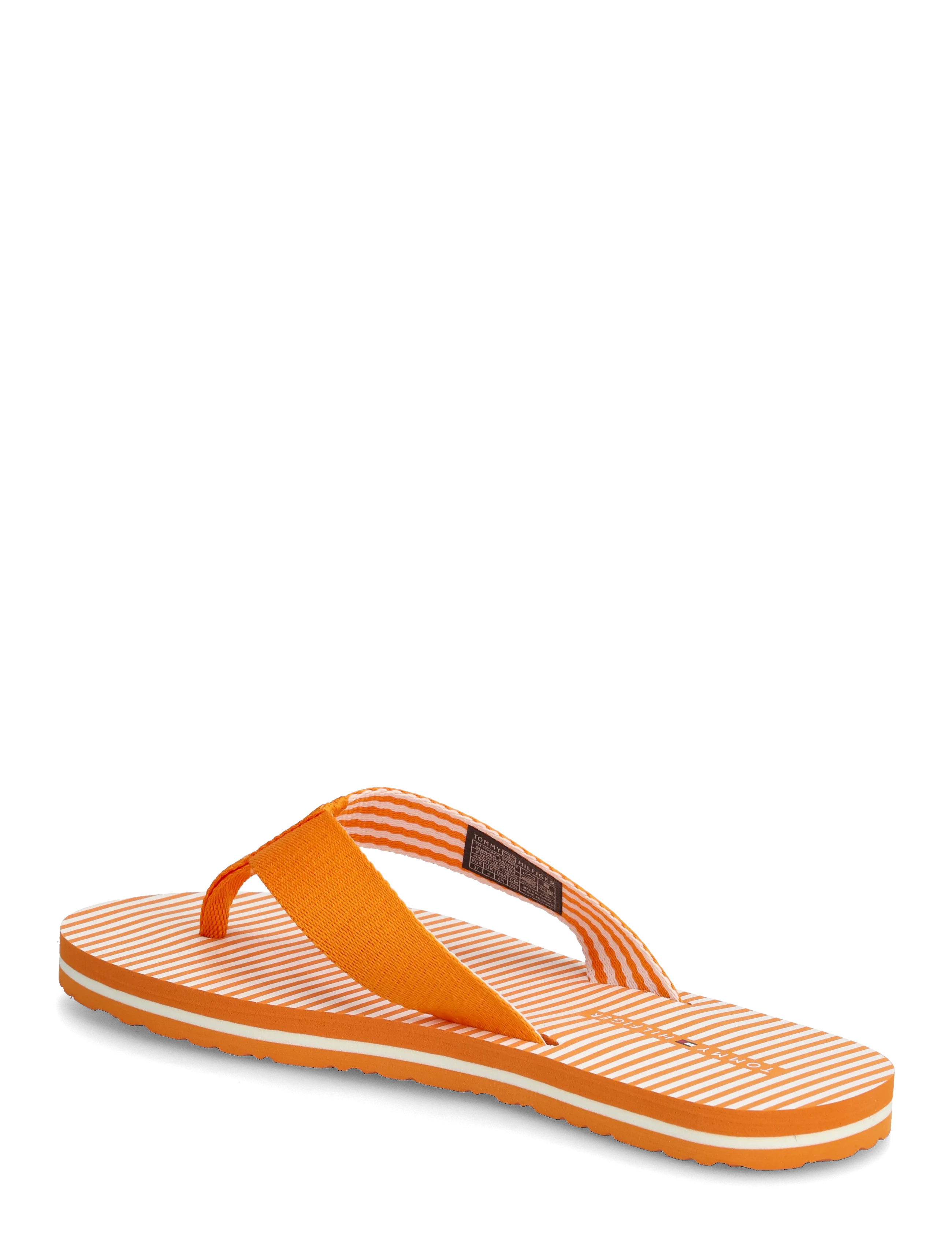 Tommy Hilfiger - TH ITHACA STRIPE SUMMER SANDAL - flip flops - orange hype - 2