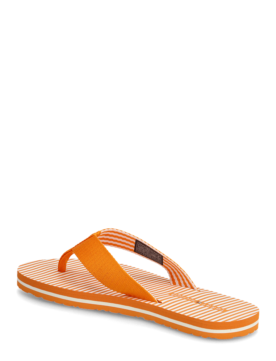 Tommy Hilfiger - TH ITHACA STRIPE SUMMER SANDAL - flip flops - orange hype - 2