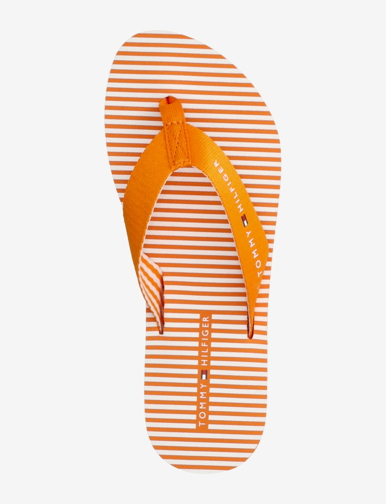 Tommy Hilfiger - TH ITHACA STRIPE SUMMER SANDAL - klipklapper - orange hype - 3