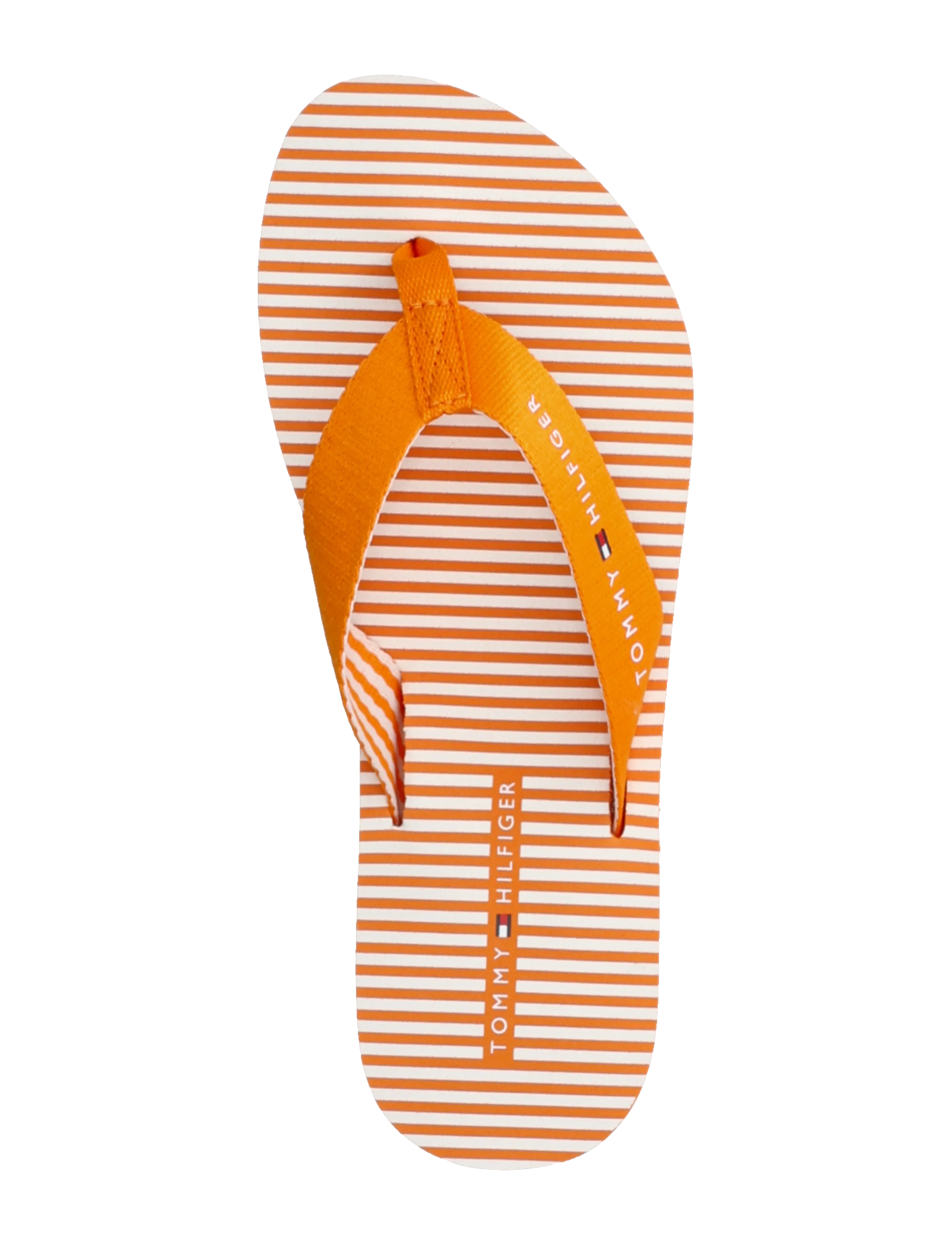 Tommy Hilfiger - TH ITHACA STRIPE SUMMER SANDAL - flip flops - orange hype - 3