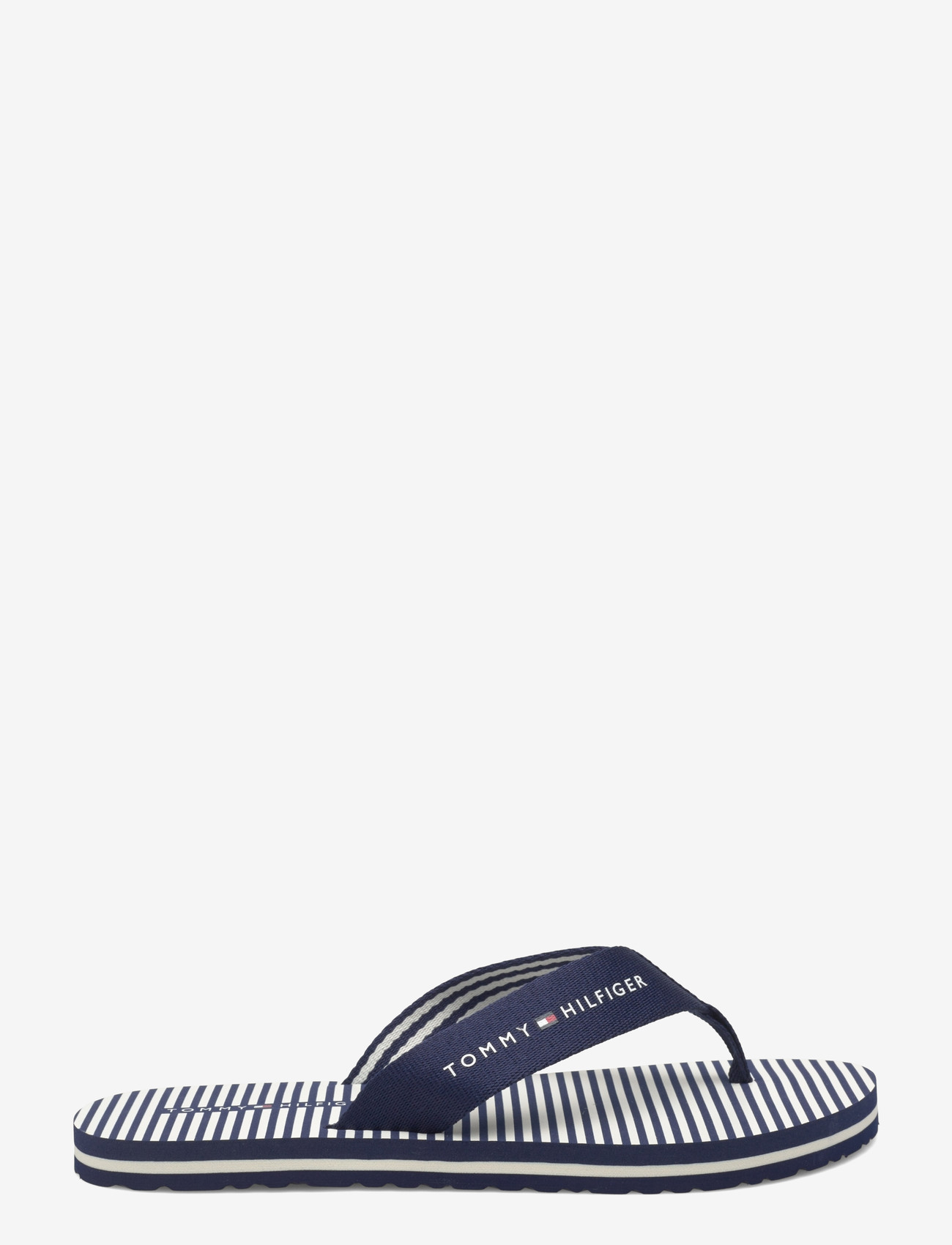 Tommy Hilfiger - TH ITHACA STRIPE SUMMER SANDAL - klipklapper - preppy navy - 1