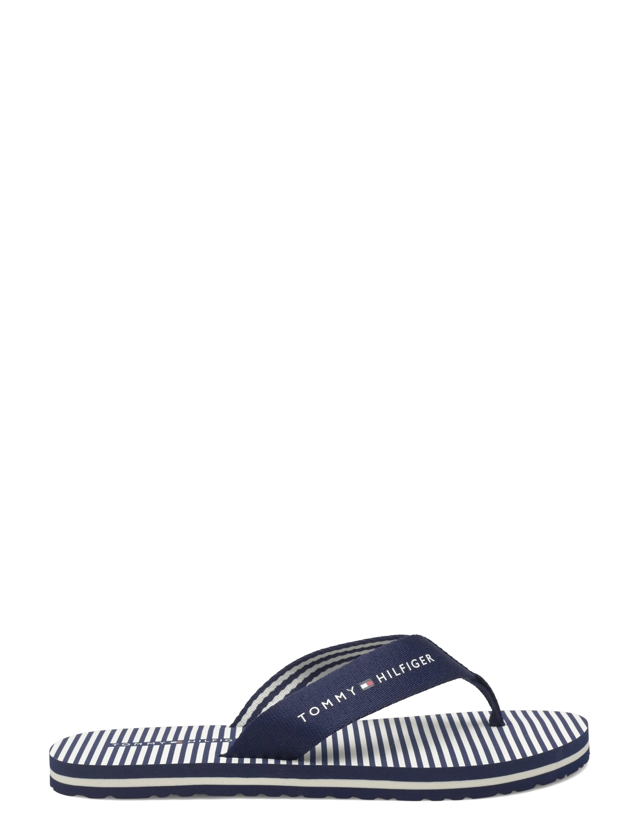 Tommy Hilfiger - TH ITHACA STRIPE SUMMER SANDAL - flip flops - preppy navy - 1