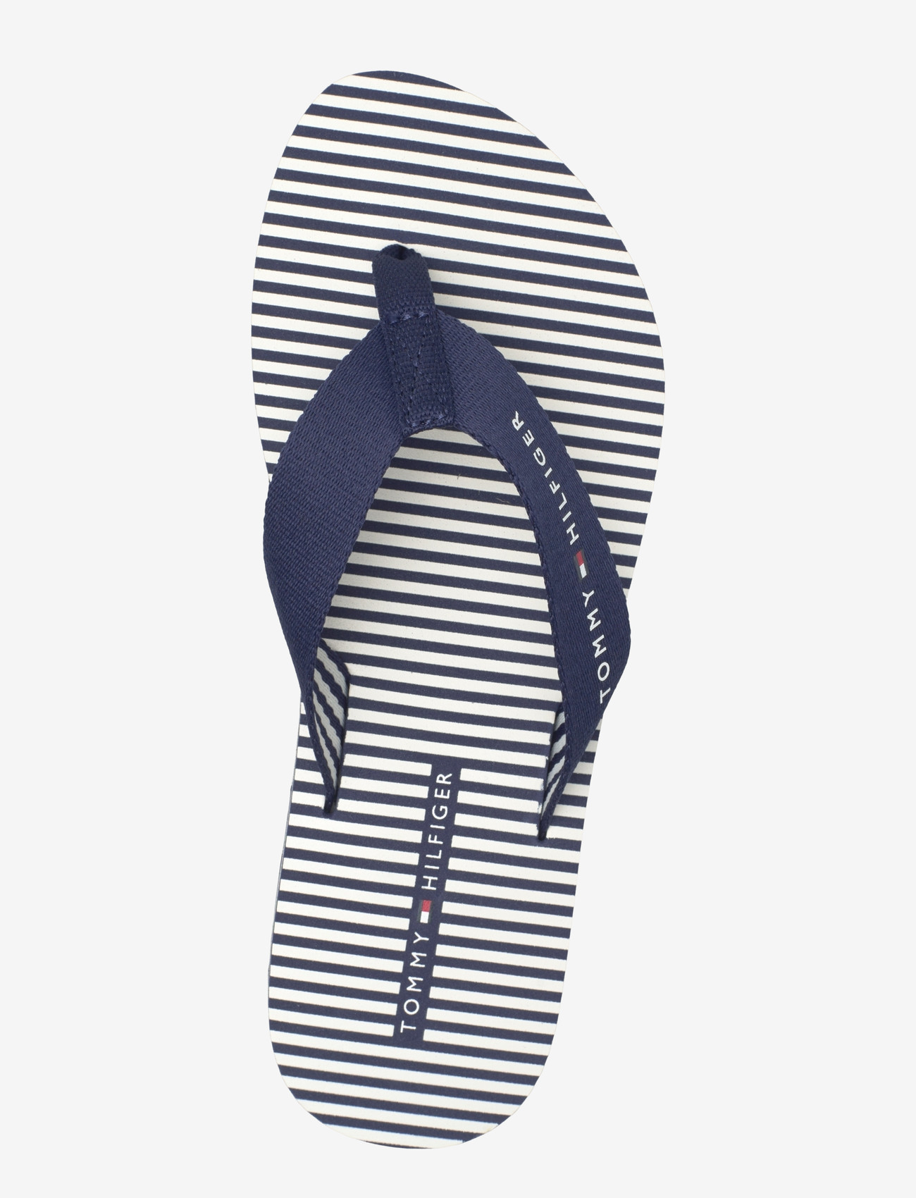 Tommy Hilfiger - TH ITHACA STRIPE SUMMER SANDAL - klipklapper - preppy navy - 3