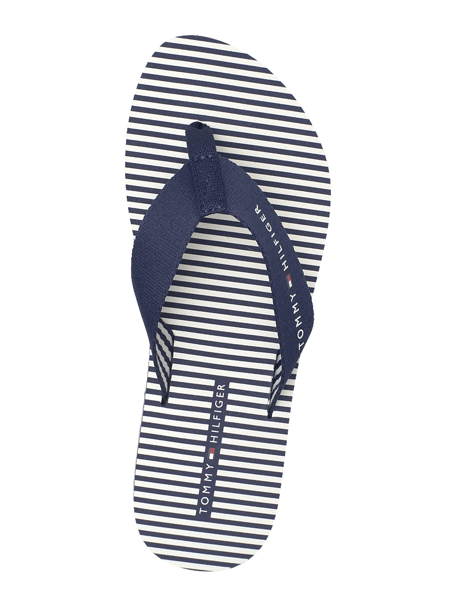 Tommy Hilfiger - TH ITHACA STRIPE SUMMER SANDAL - flip flops - preppy navy - 3