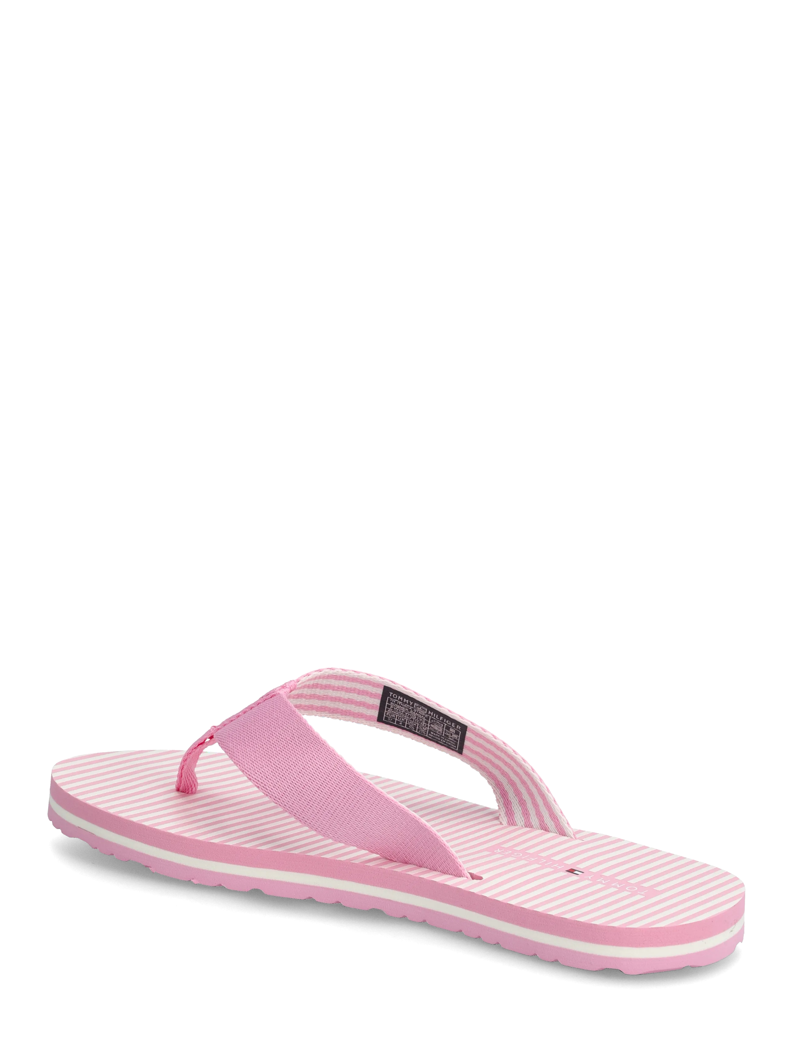 Tommy Hilfiger - TH ITHACA STRIPE SUMMER SANDAL - plätud - rose petal - 2