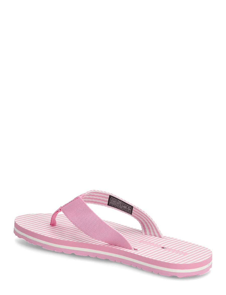 Tommy Hilfiger - TH ITHACA STRIPE SUMMER SANDAL - plätud - rose petal - 2