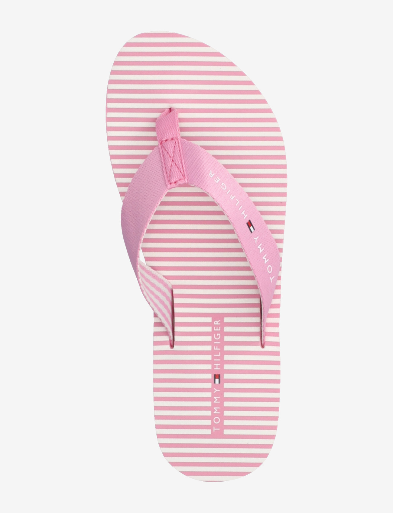 Tommy Hilfiger - TH ITHACA STRIPE SUMMER SANDAL - klipklapper - rose petal - 3