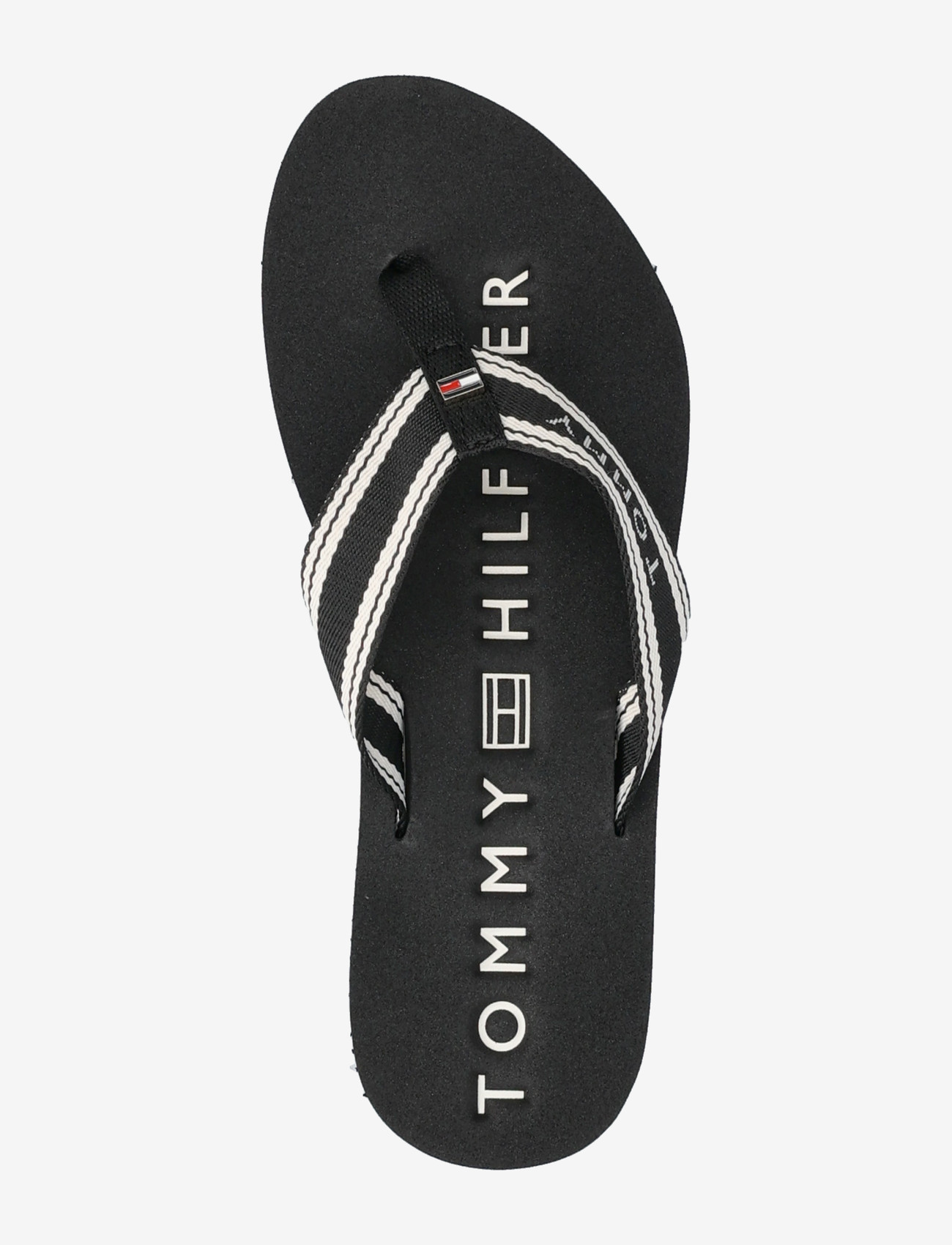 Tommy Hilfiger - TH WEBBING SUMMER SANDAL - flip flops - black - 3