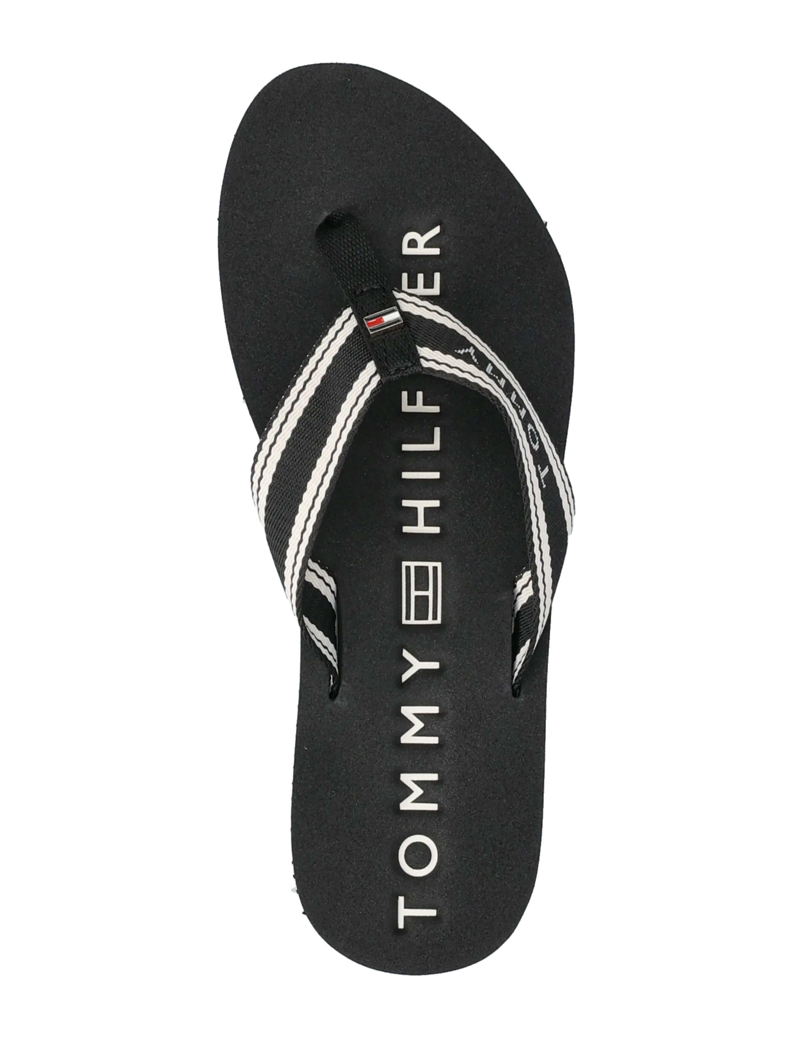 Tommy Hilfiger - TH WEBBING SUMMER SANDAL - flip flops - black - 3