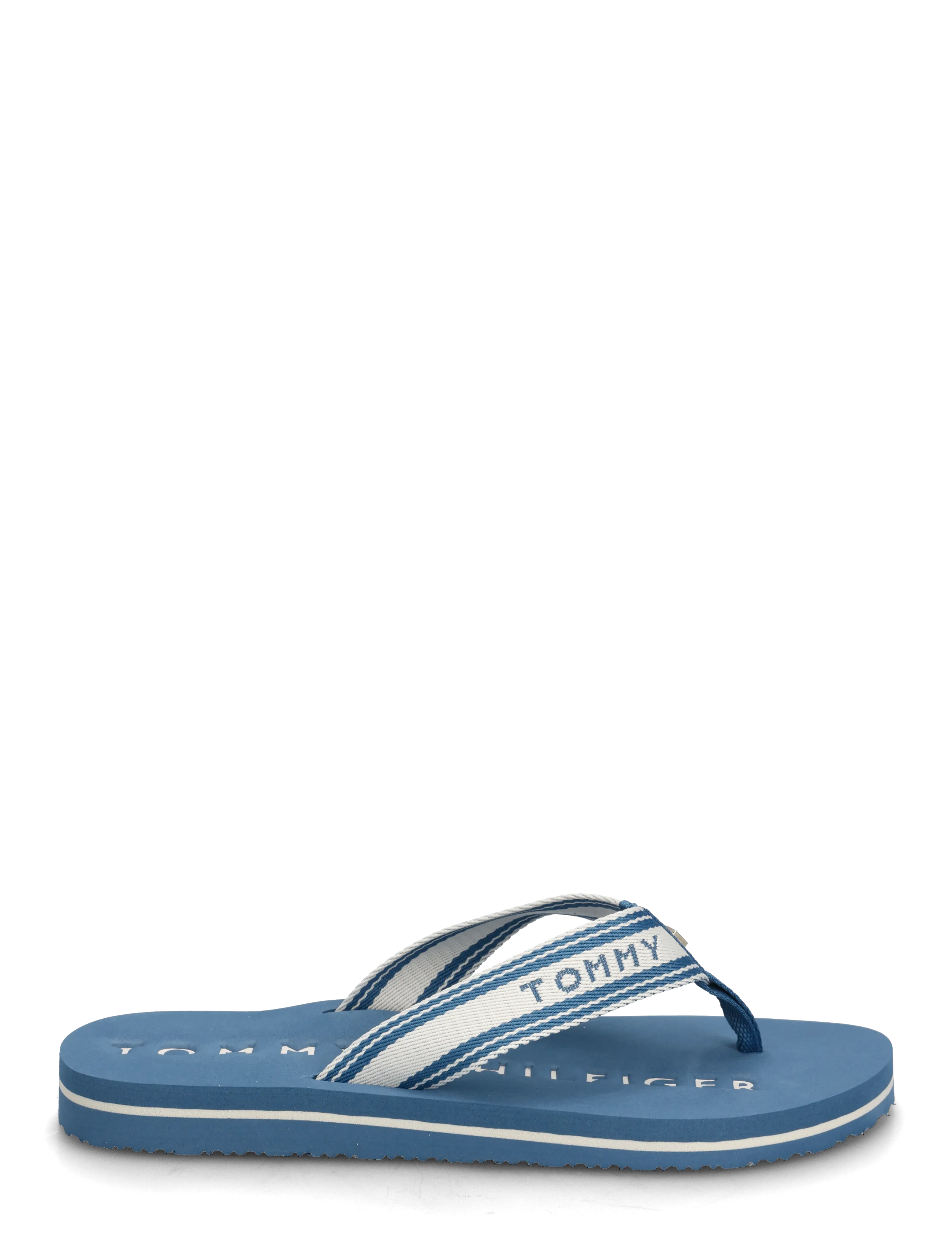 Tommy Hilfiger - TH WEBBING SUMMER SANDAL - flip flops - cobalt steel - 1