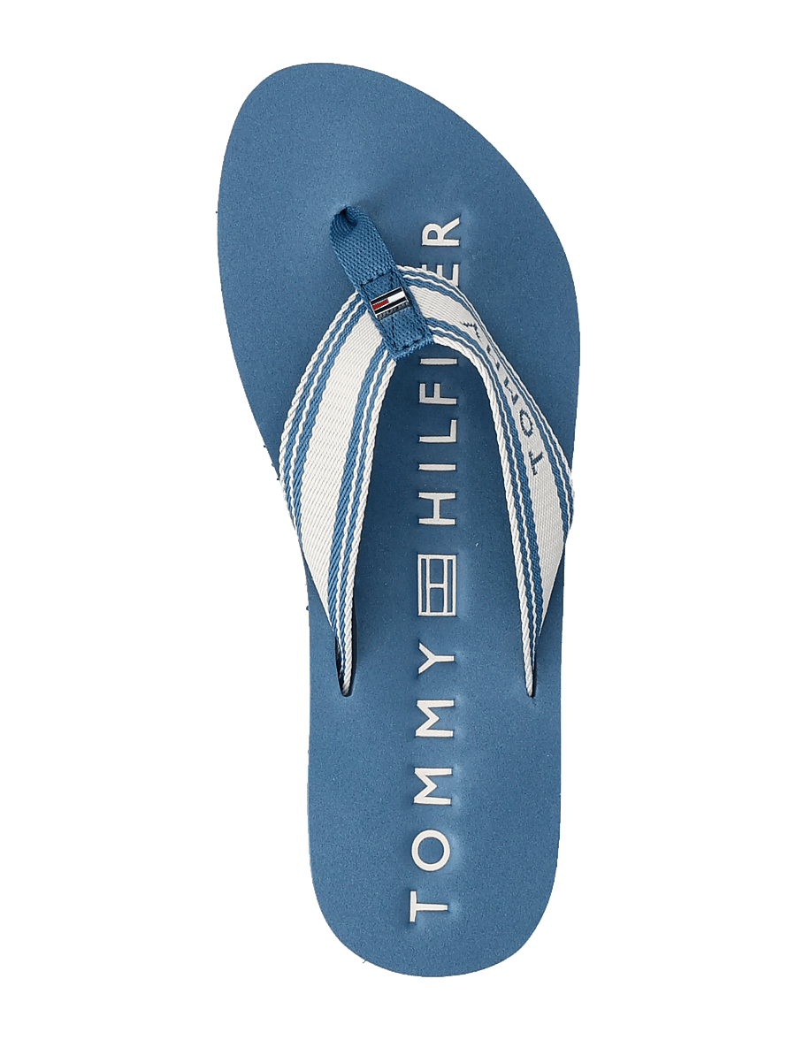 Tommy Hilfiger - TH WEBBING SUMMER SANDAL - flip flops - cobalt steel - 3