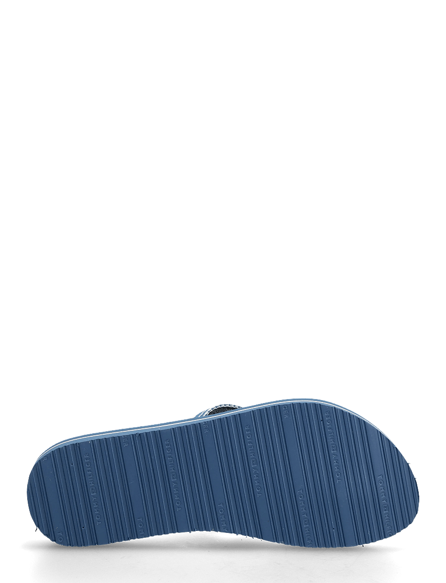 Tommy Hilfiger - TH WEBBING SUMMER SANDAL - flip flops - cobalt steel - 4