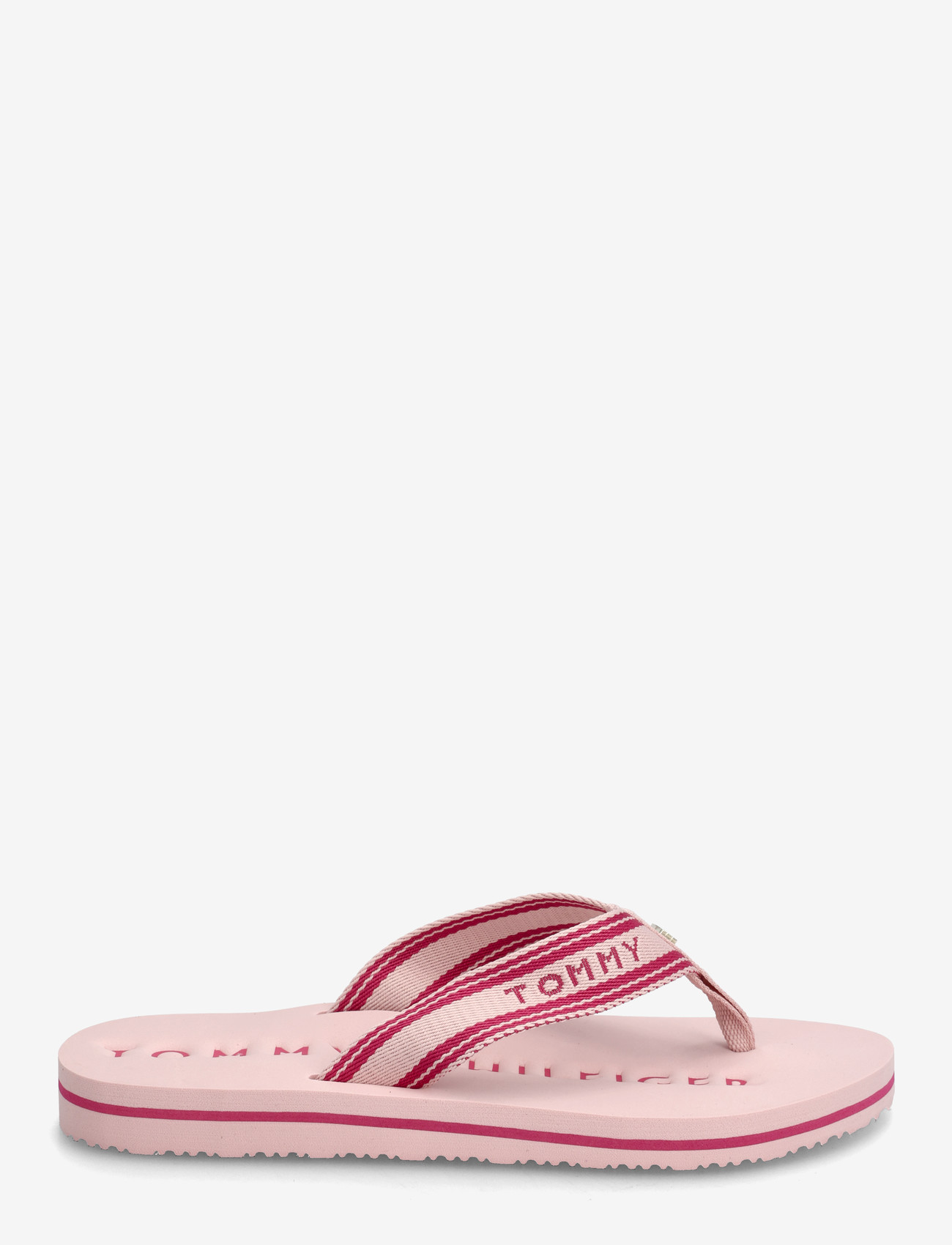 Tommy Hilfiger - TH WEBBING SUMMER SANDAL - plätud - foggy pink - 1