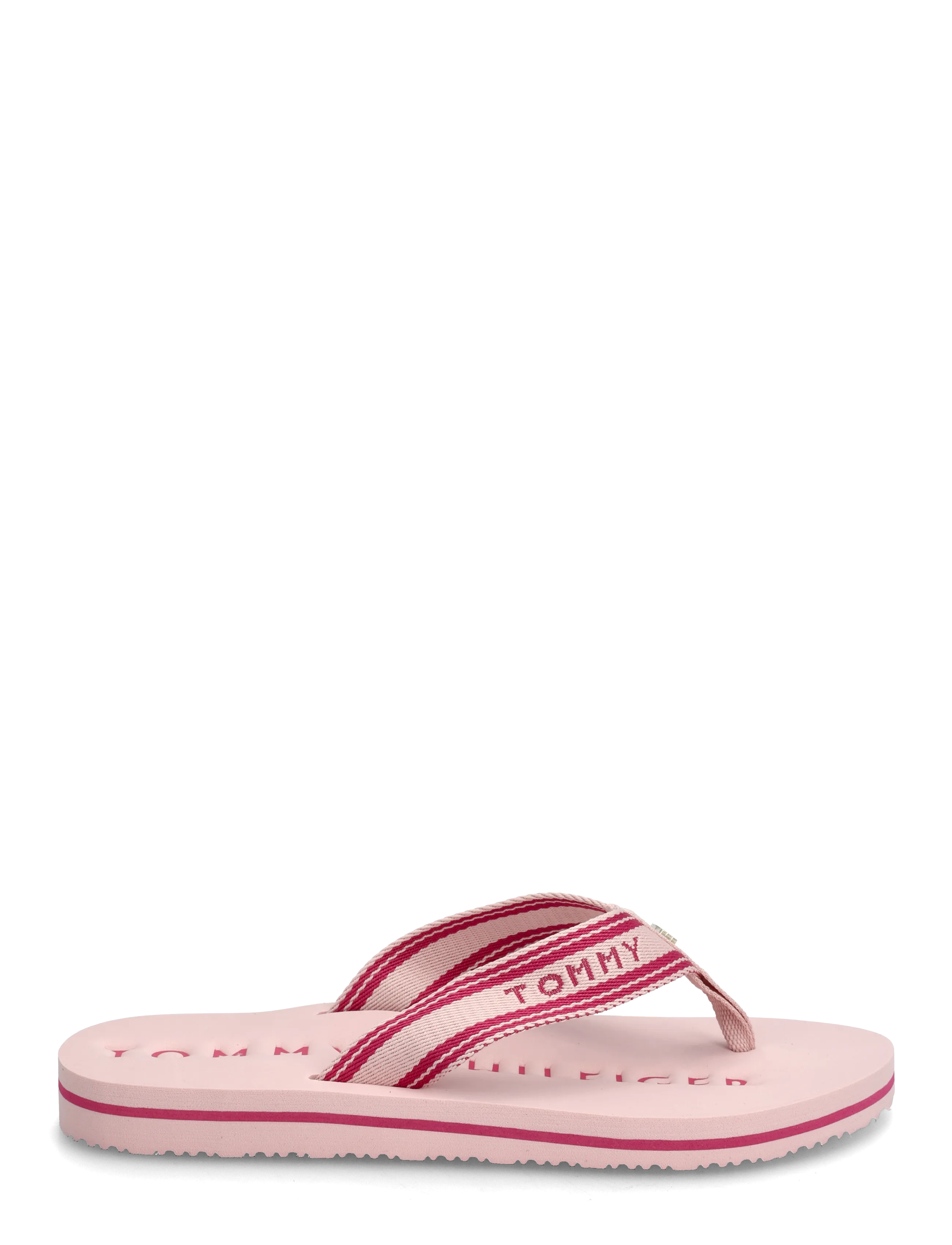 Tommy Hilfiger - TH WEBBING SUMMER SANDAL - flip flops - foggy pink - 1