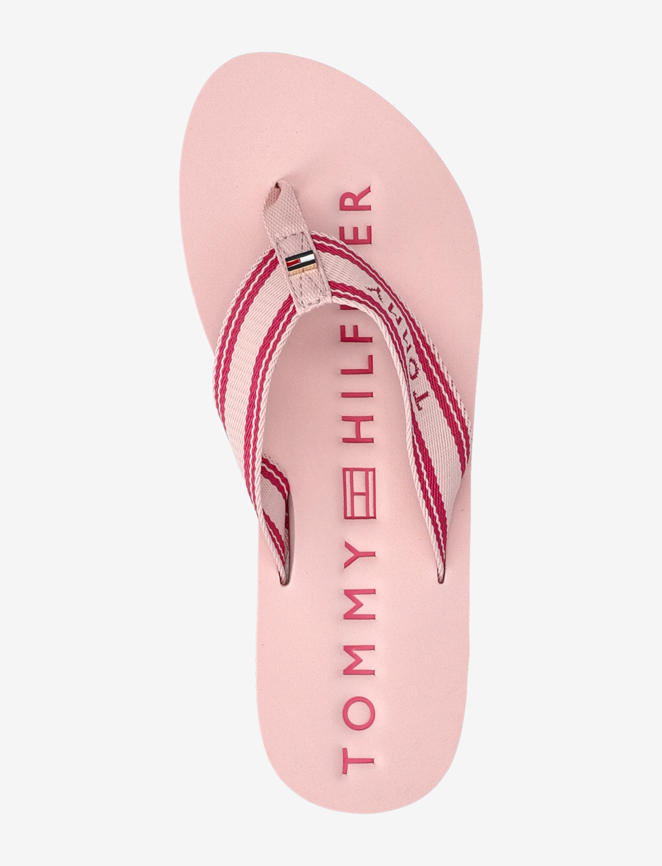 Tommy Hilfiger - TH WEBBING SUMMER SANDAL - plätud - foggy pink - 3