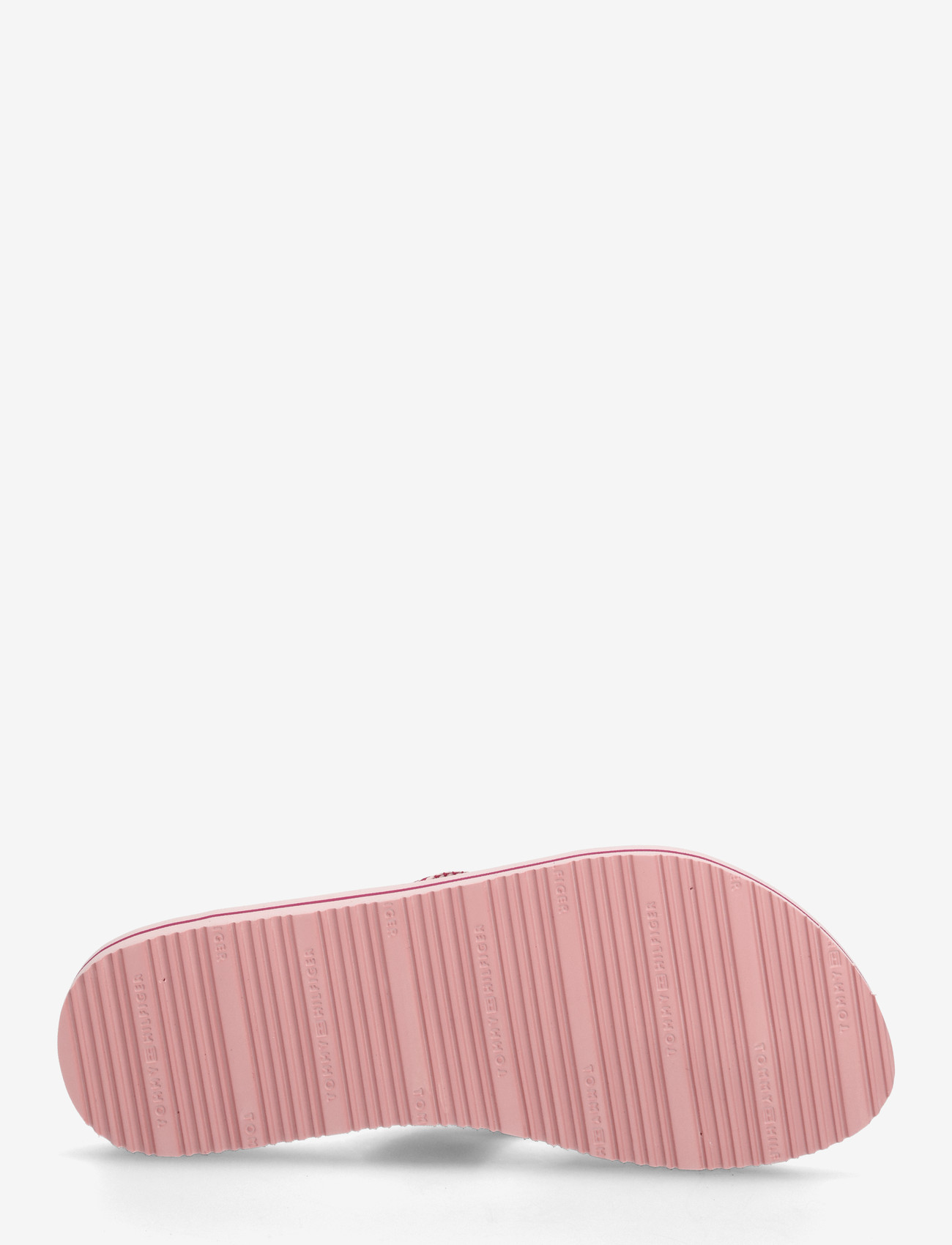 Tommy Hilfiger - TH WEBBING SUMMER SANDAL - plätud - foggy pink - 4
