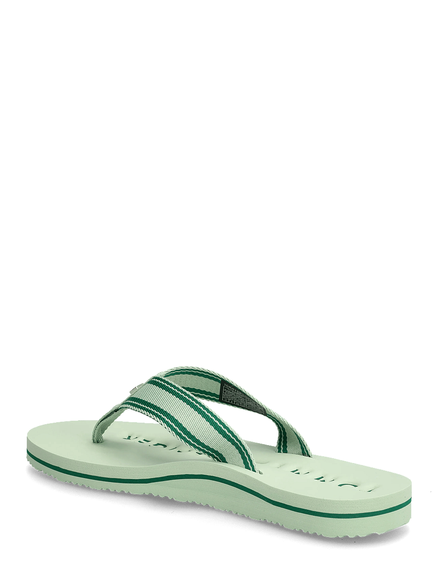 Tommy Hilfiger - TH WEBBING SUMMER SANDAL - klipklapper - gentle jade - 2