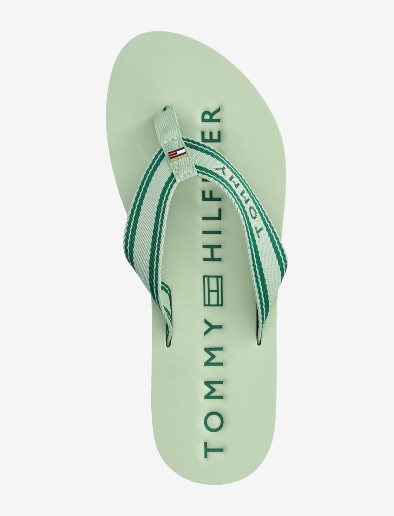 Tommy Hilfiger - TH WEBBING SUMMER SANDAL - flip flops - gentle jade - 3
